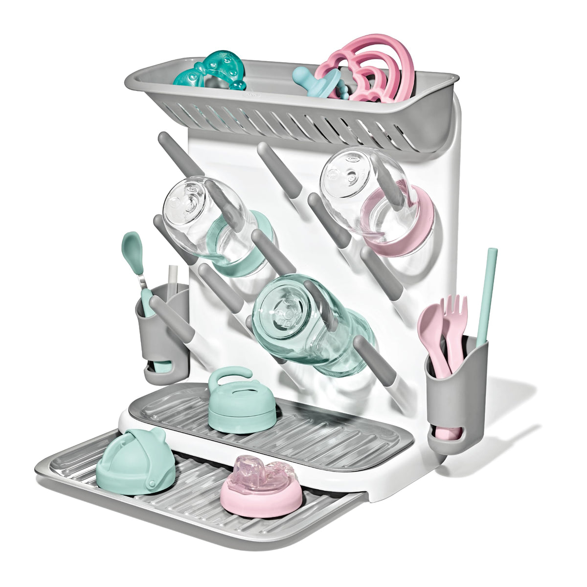 Expandable Baby Bottle Drying Rack