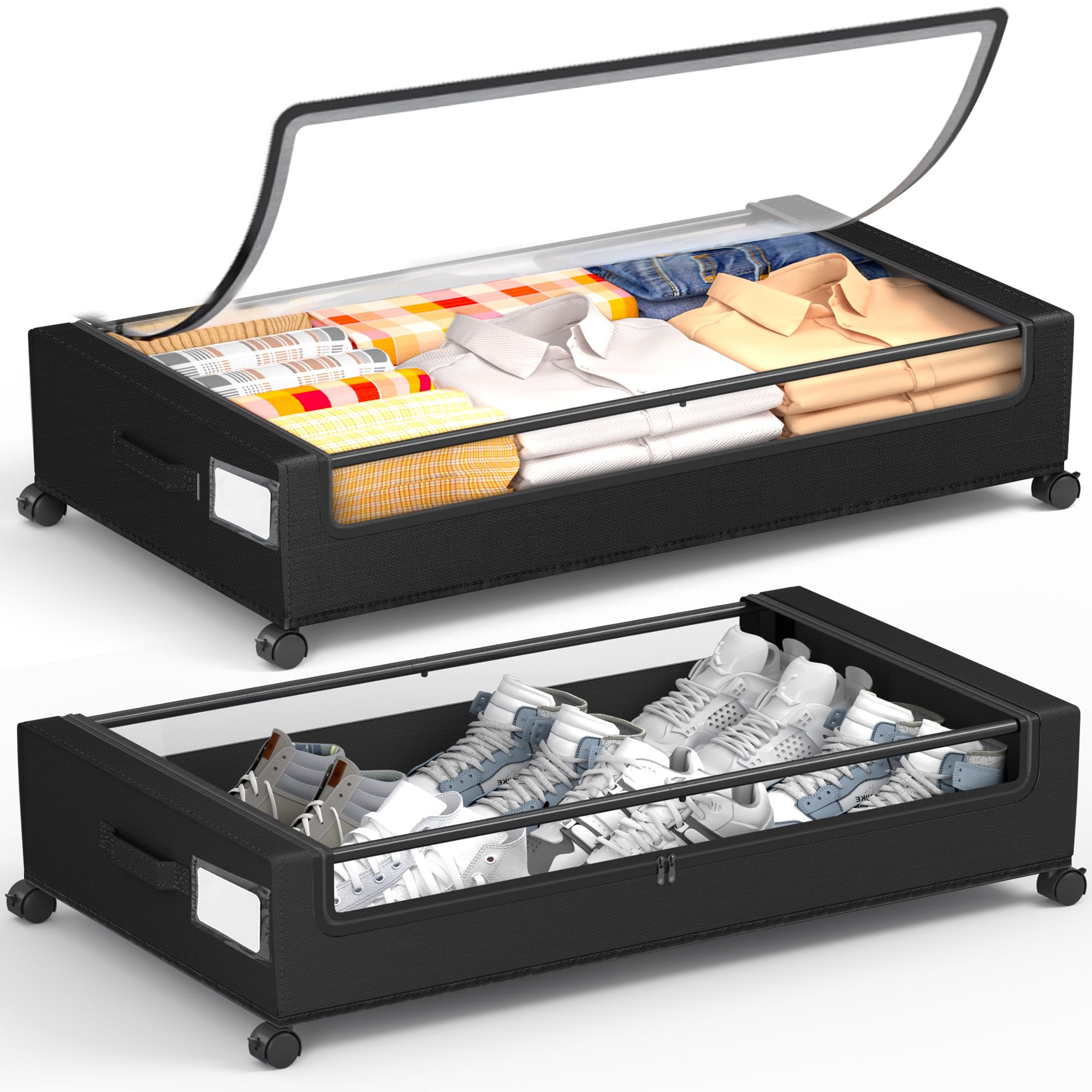 Under Bed Storage With Wheels