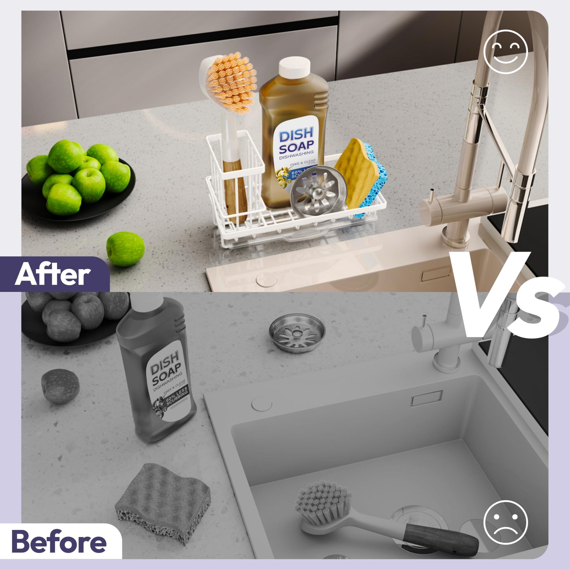 Sink Caddy Sponge Holder