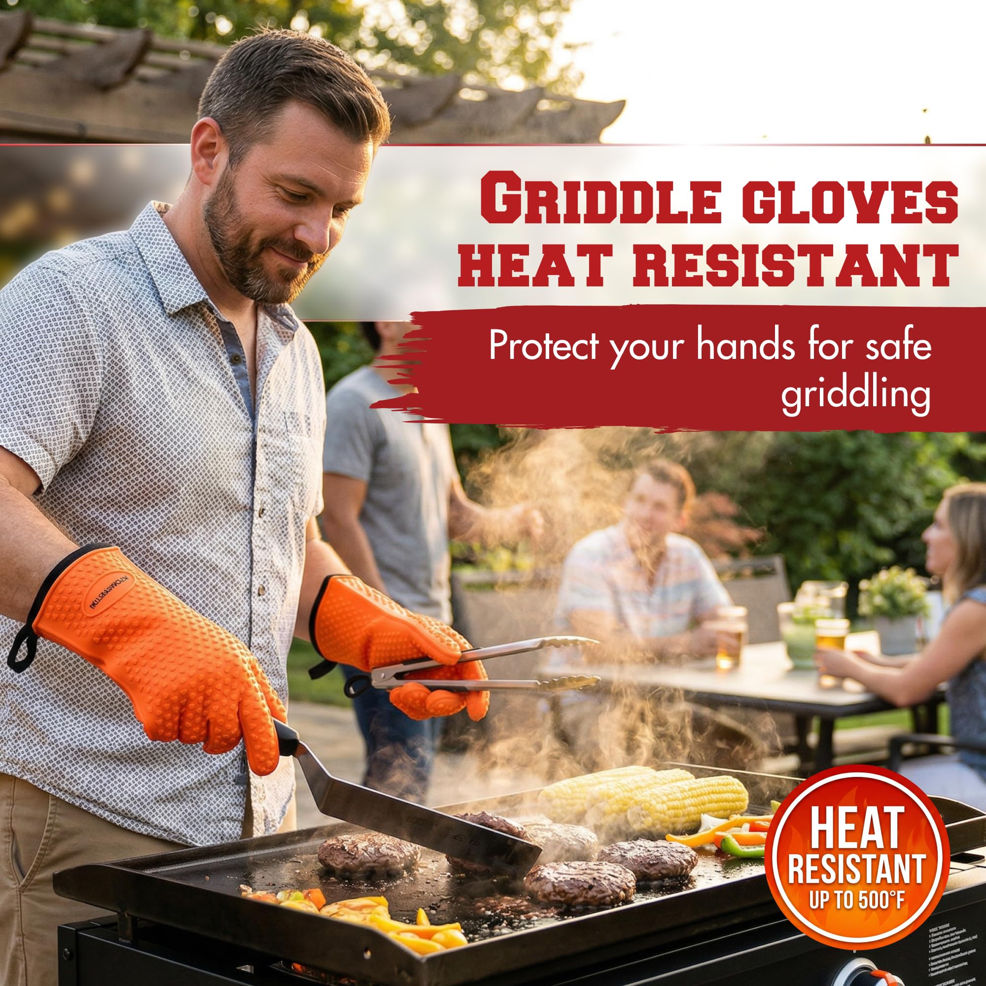 XL Silicone Griddle Gloves