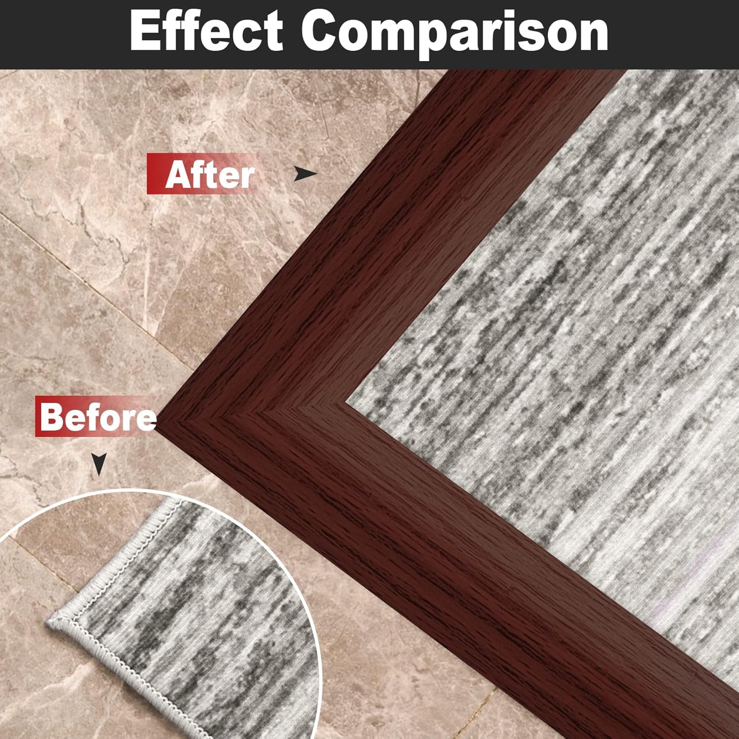 Carpet Floor Transition Strip (3.3 Foot)