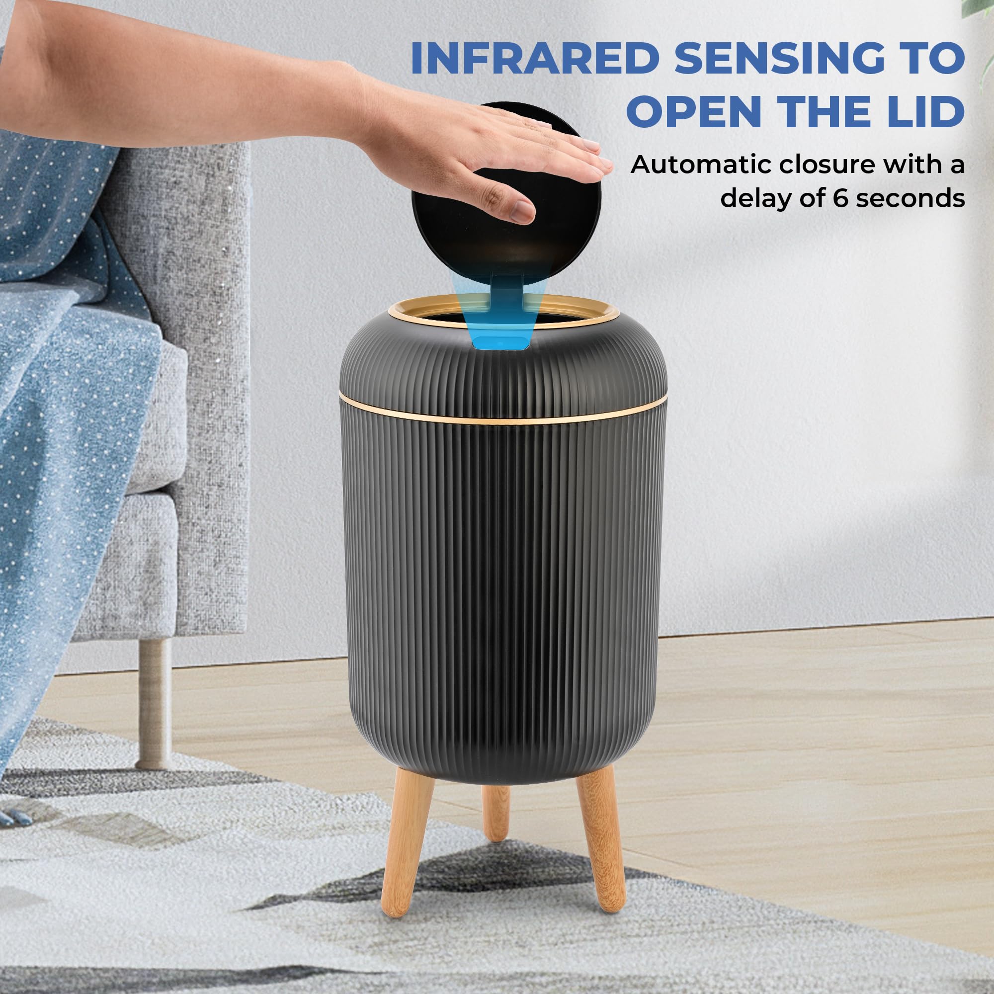 Smart Sensor Wastebasket