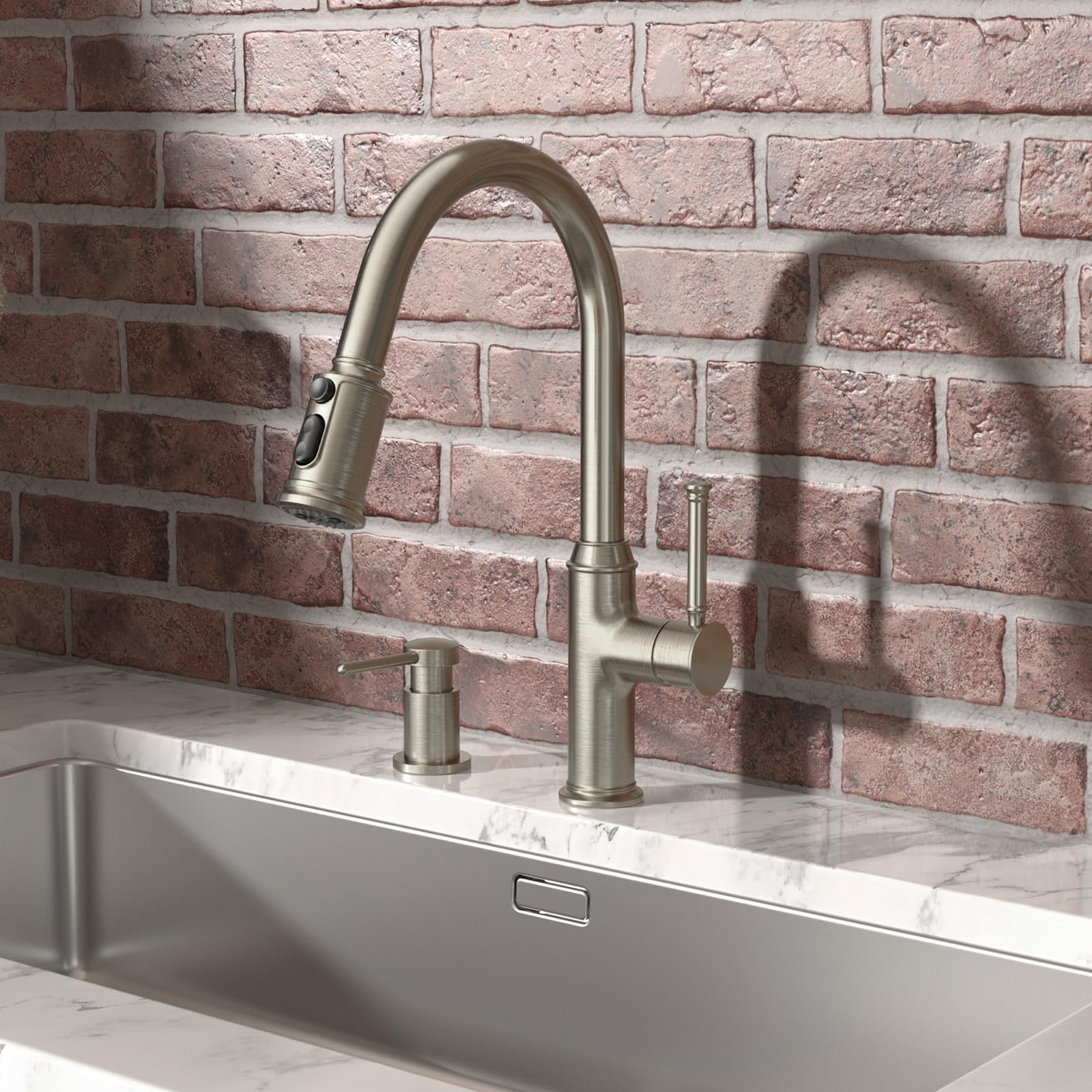 Soap Dispenser for Kitchen Sink (18 Ounce)