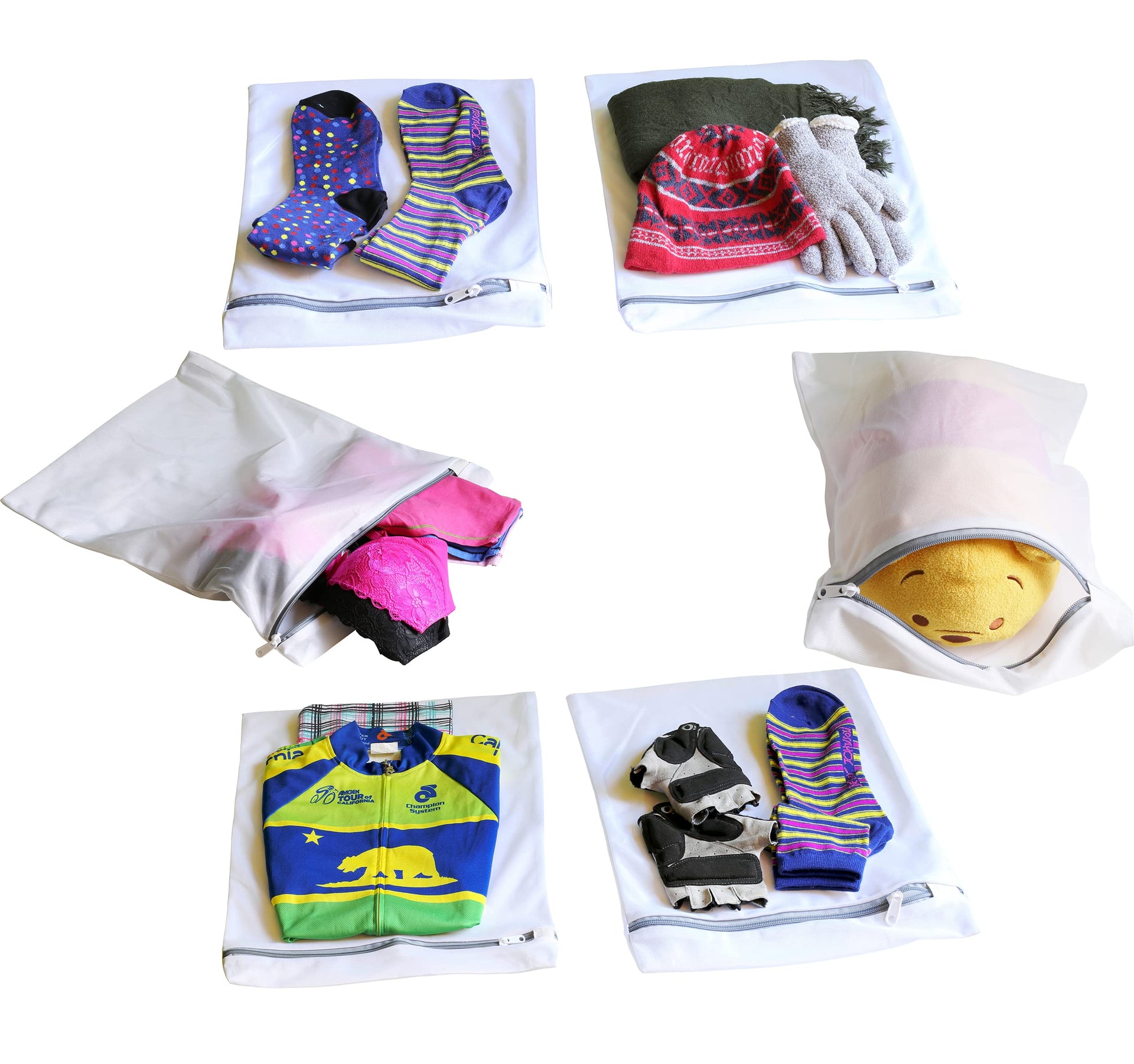 Laundry Bra Lingerie Mesh Wash Bag (3 Count)