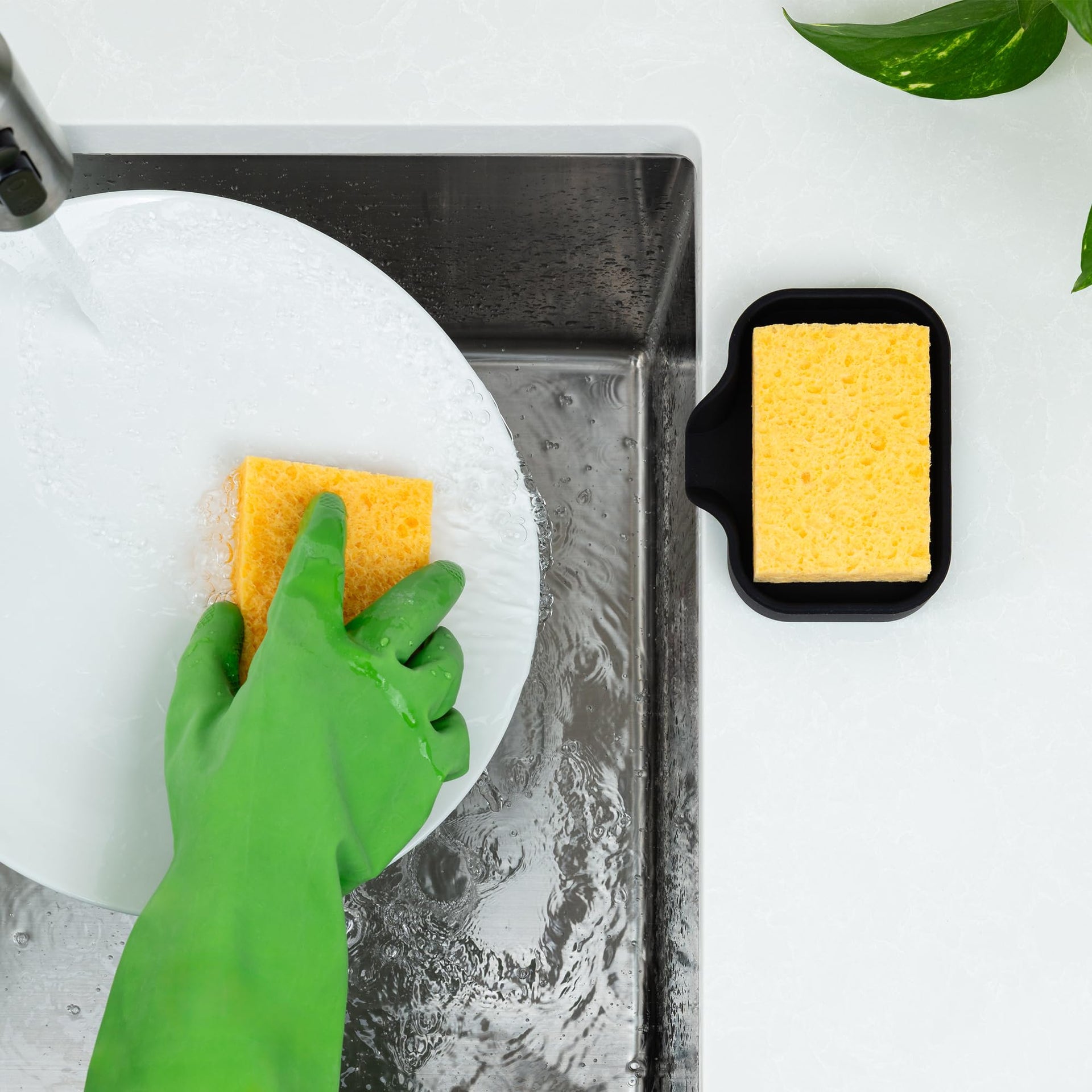 Small Silicone Sponge Holder