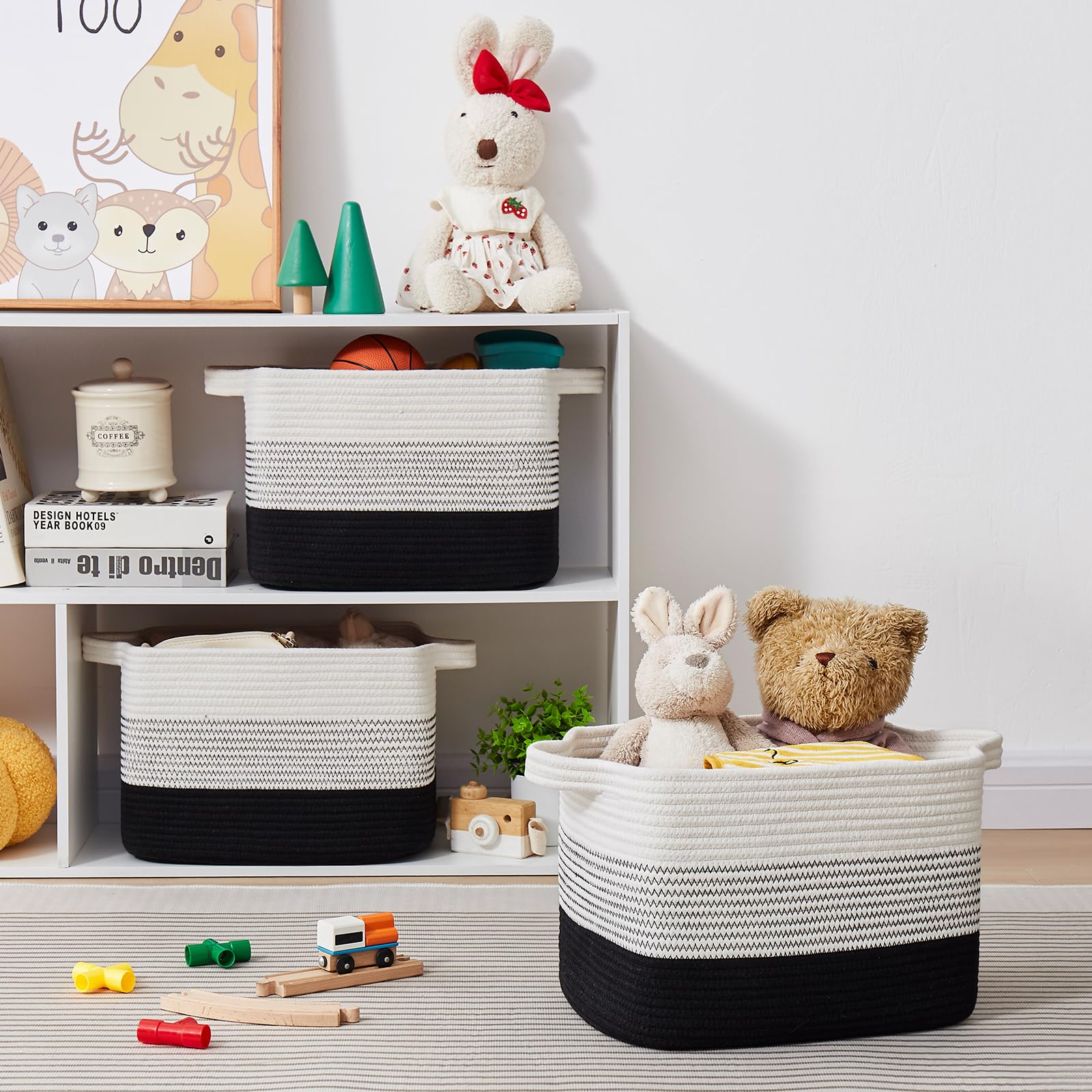 Storage Baskets for Organizing (3 Count)