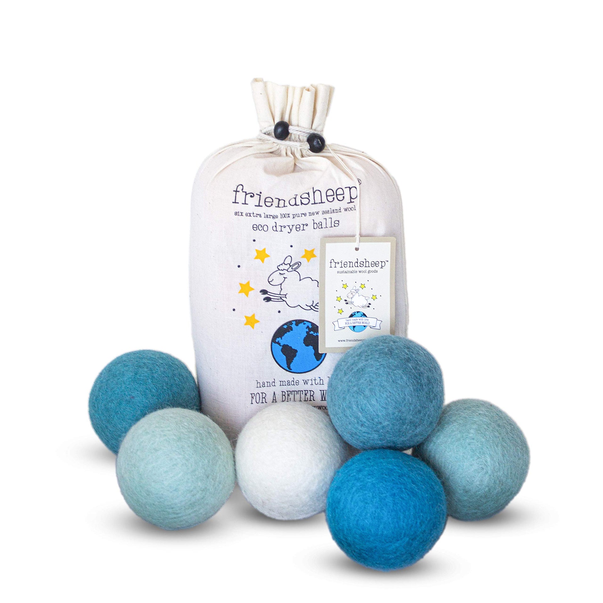 Wool Dryer Balls (6 Count)