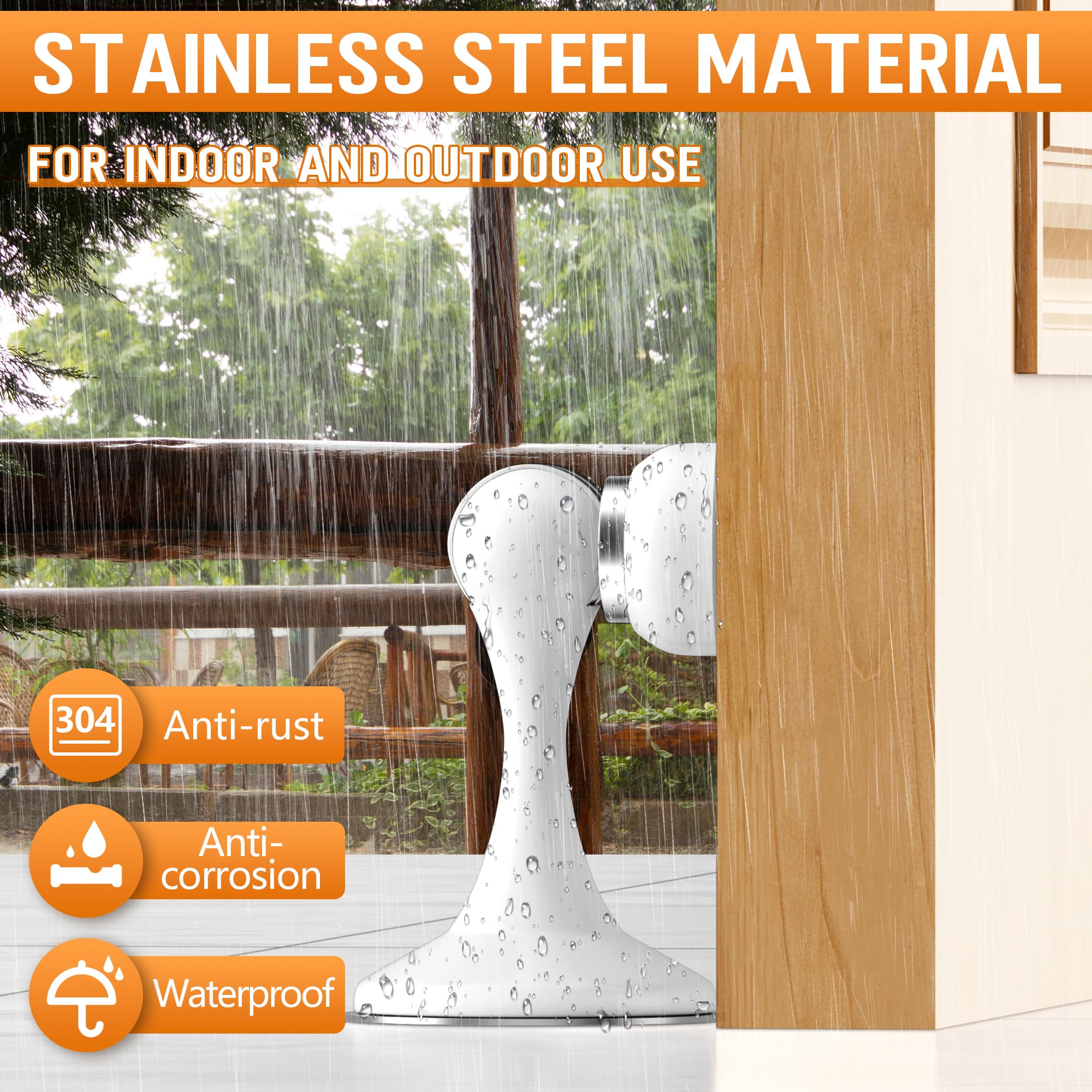 Magnetic Door Stoppers (6 Count)