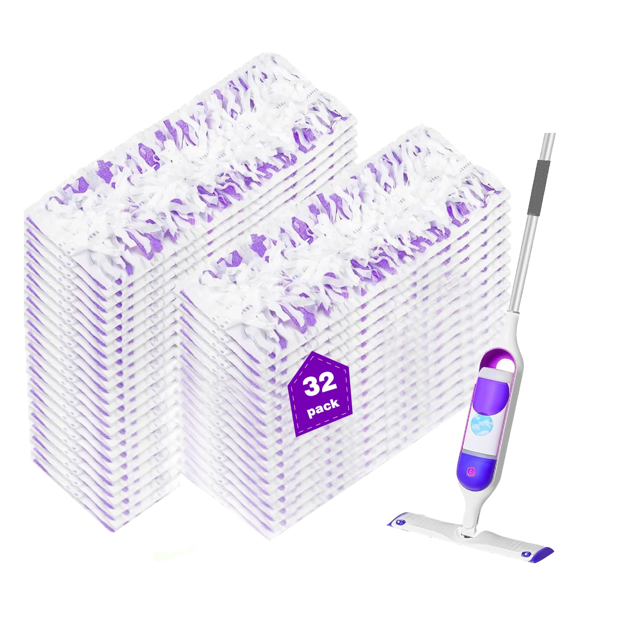 32 Count Disposable Power mop Refills for Swiffer Power Mop