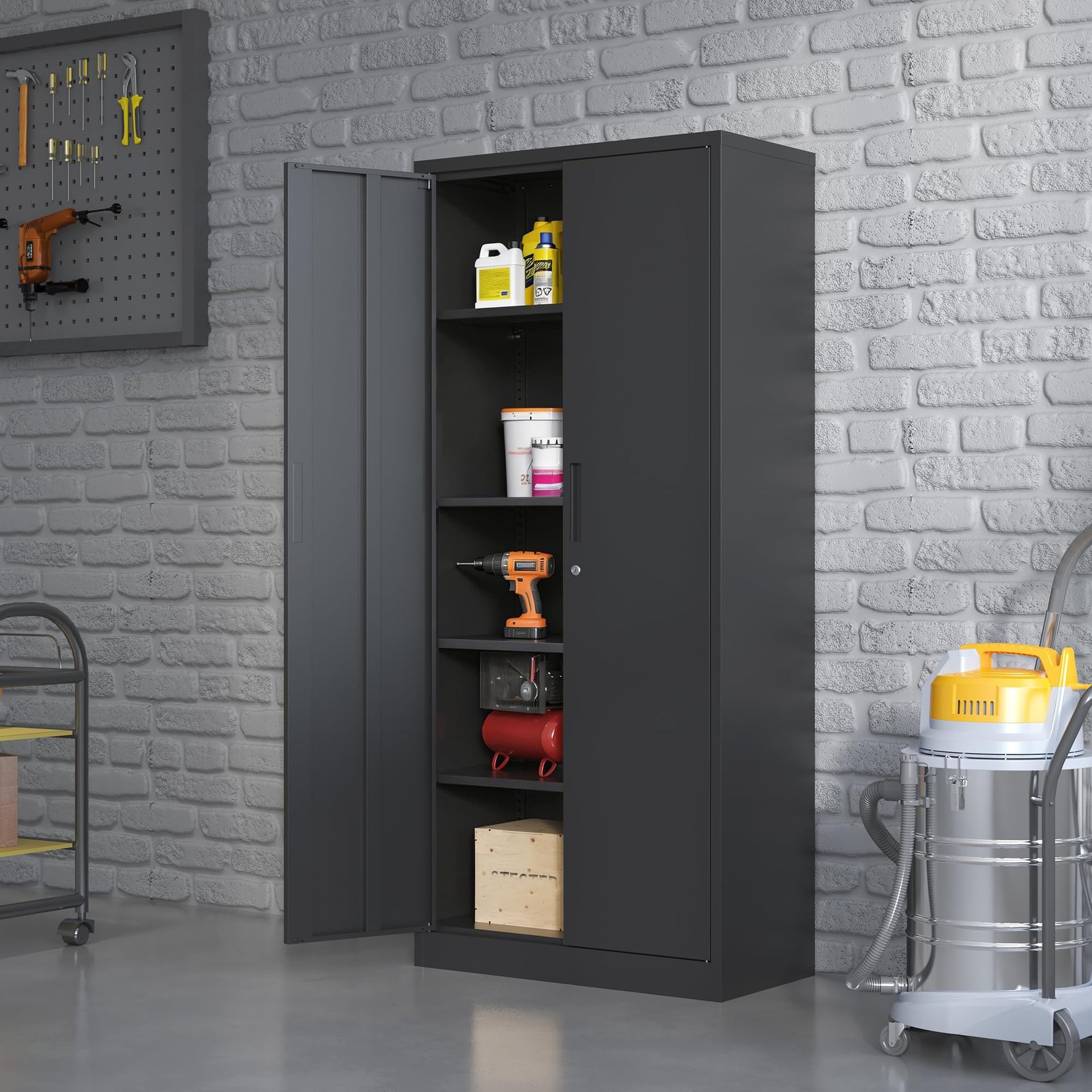 Metal Storage Cabinet for Garage