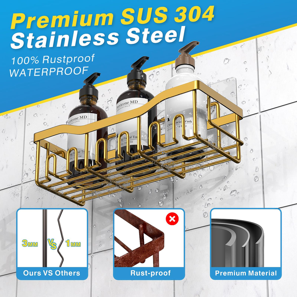 Shower Caddy 5 Pack