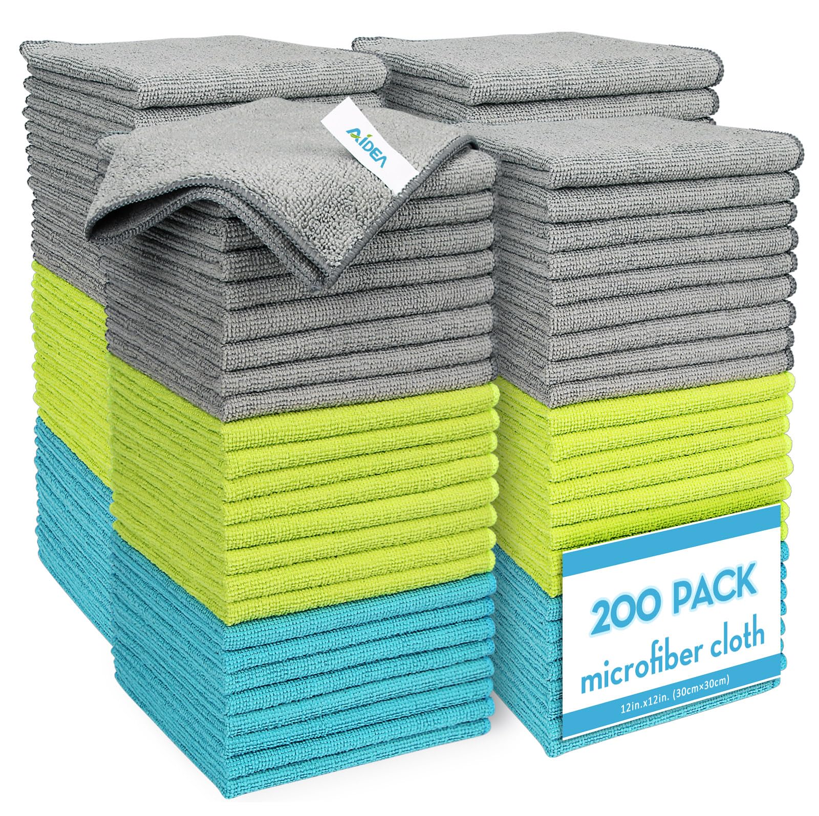 Microfiber Cleaning Cloth (200 Count)