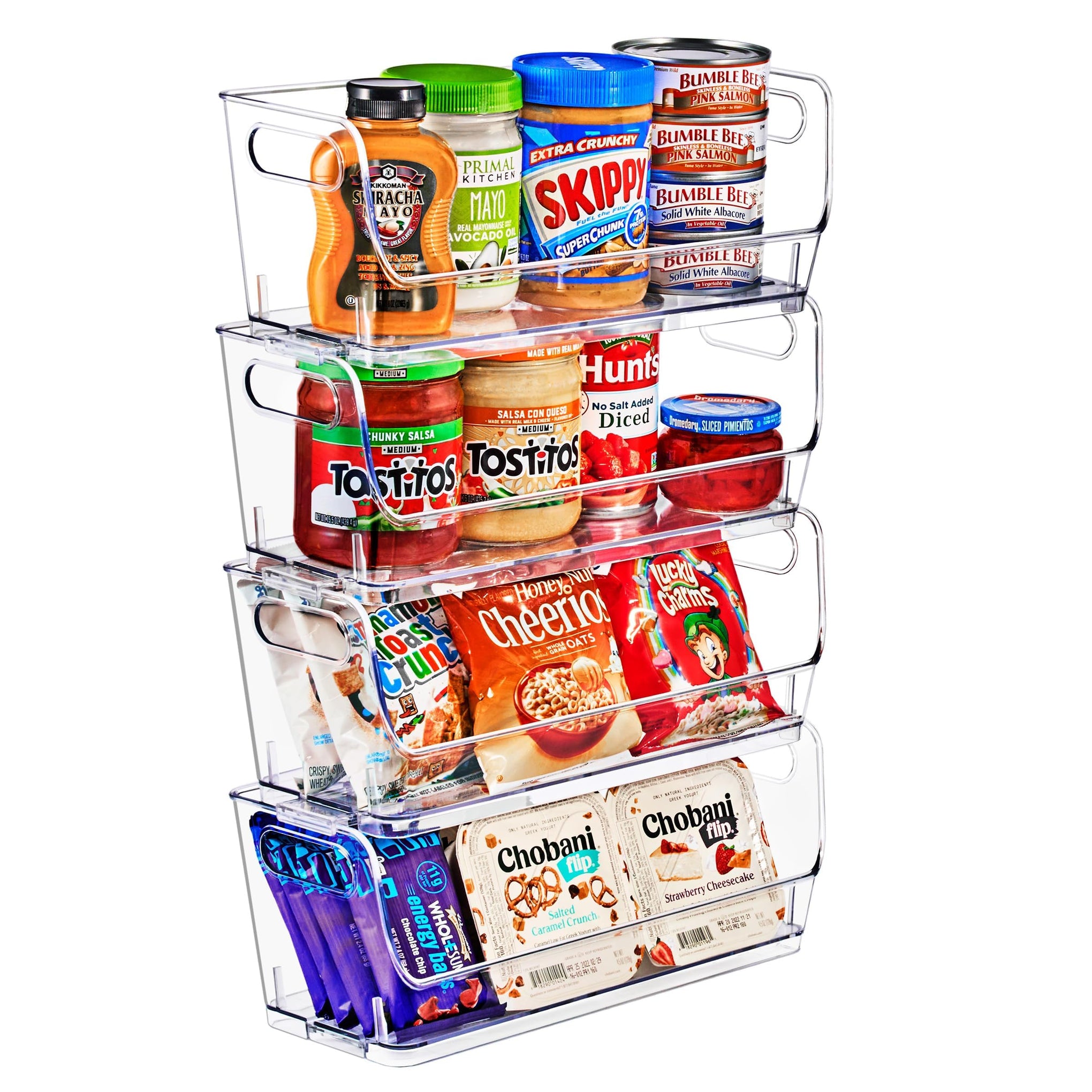 Clear Pantry Storage Containers (4 Count)