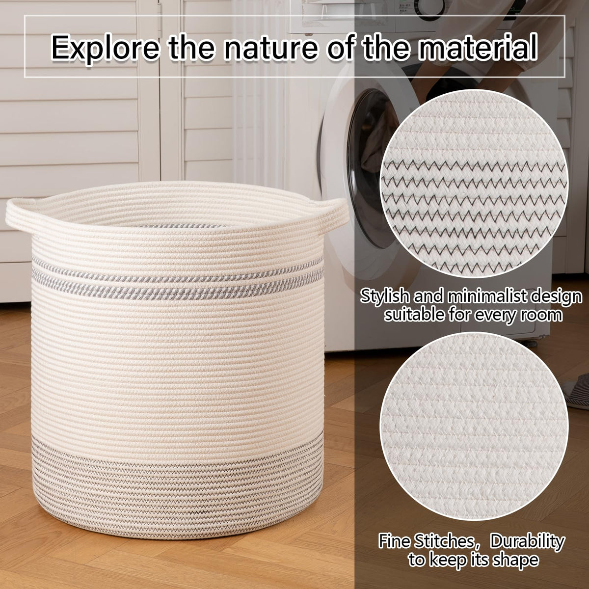 80L Laundry Basket