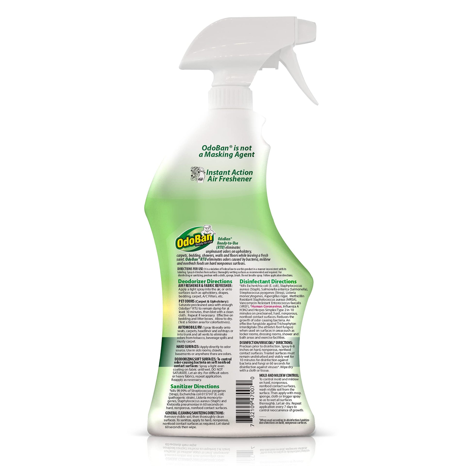 Ready-to-Use Disinfectant and Odor Eliminator, Set of 3, 4 Ounce Travel Spray, 32 Ounce Spray, 1 Gallon Concentrate, Original Eucalyptus Scent (164 Fl Oz)