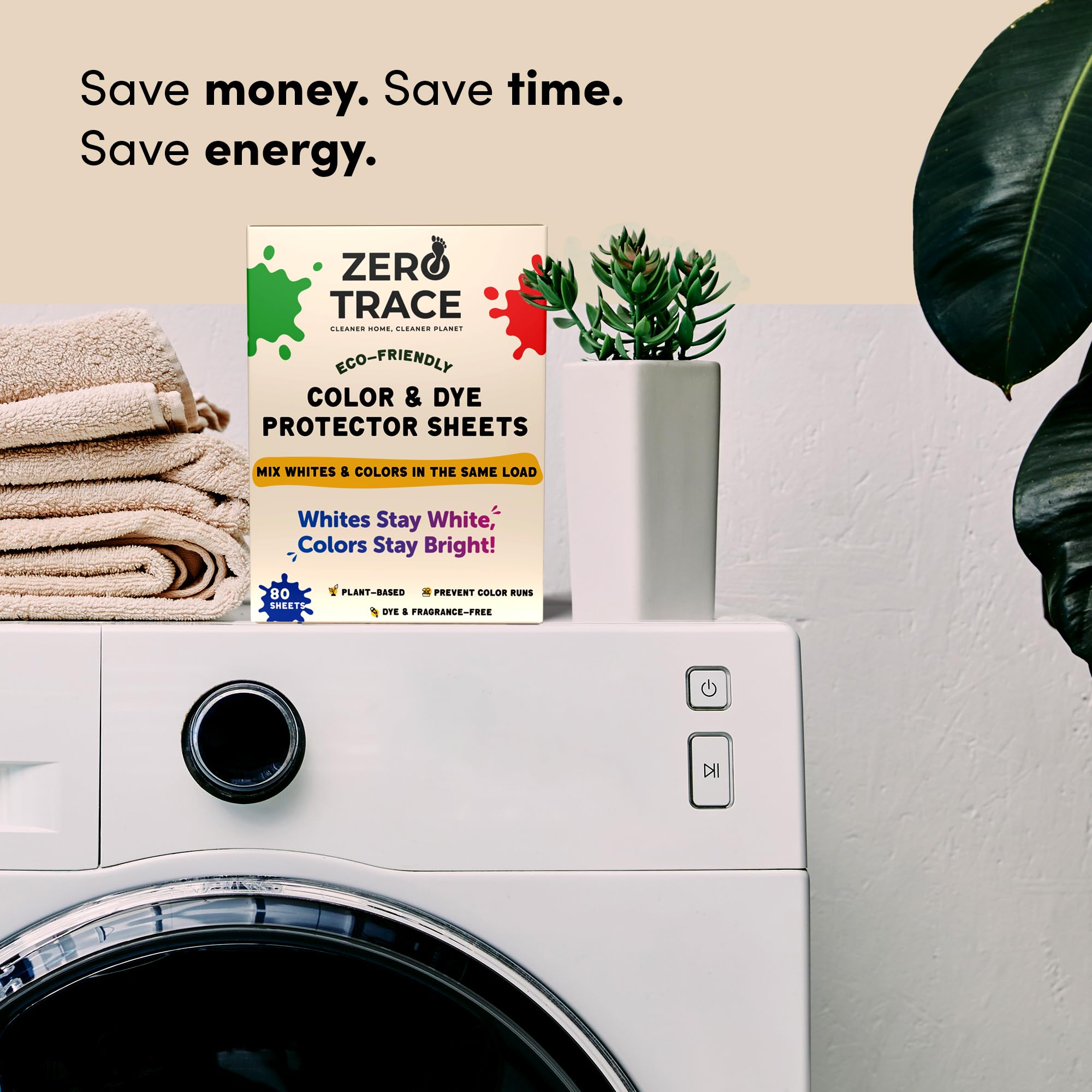 Color Catchers for Laundry (80 Count)