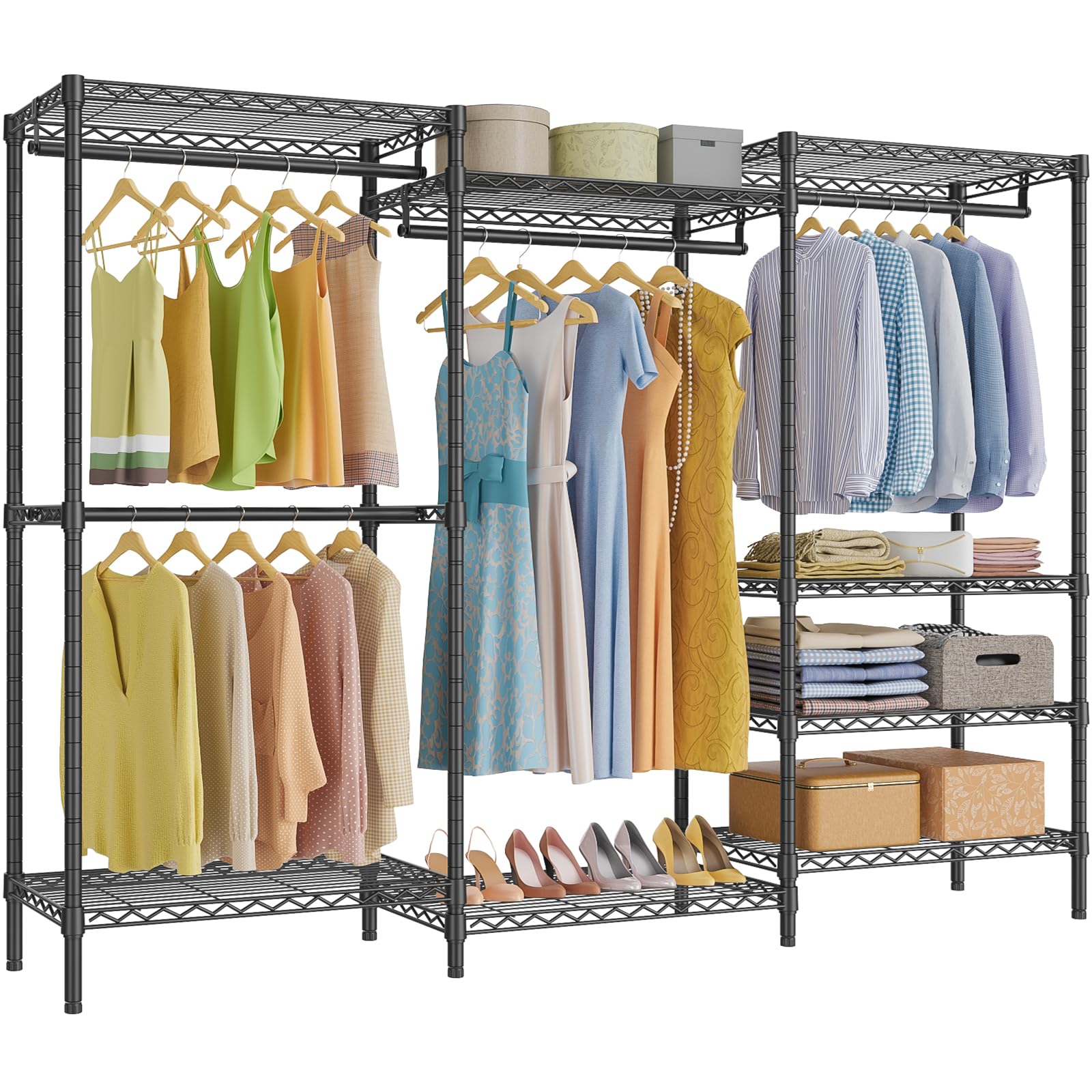 V5 Plus Heavy Duty Clothes Rack
