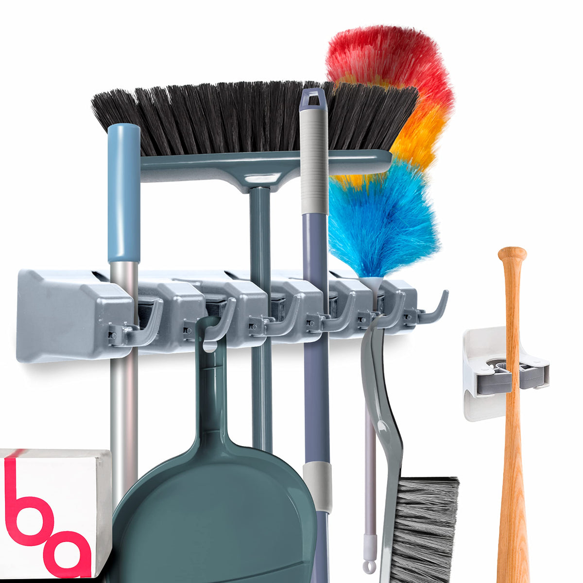 Combo 5 Slot Broom Holder w