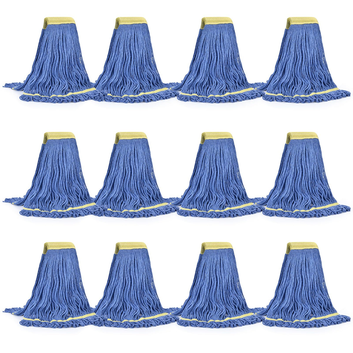 Matthew Cleaning Commercial Mop Head Replacement (12 Count)