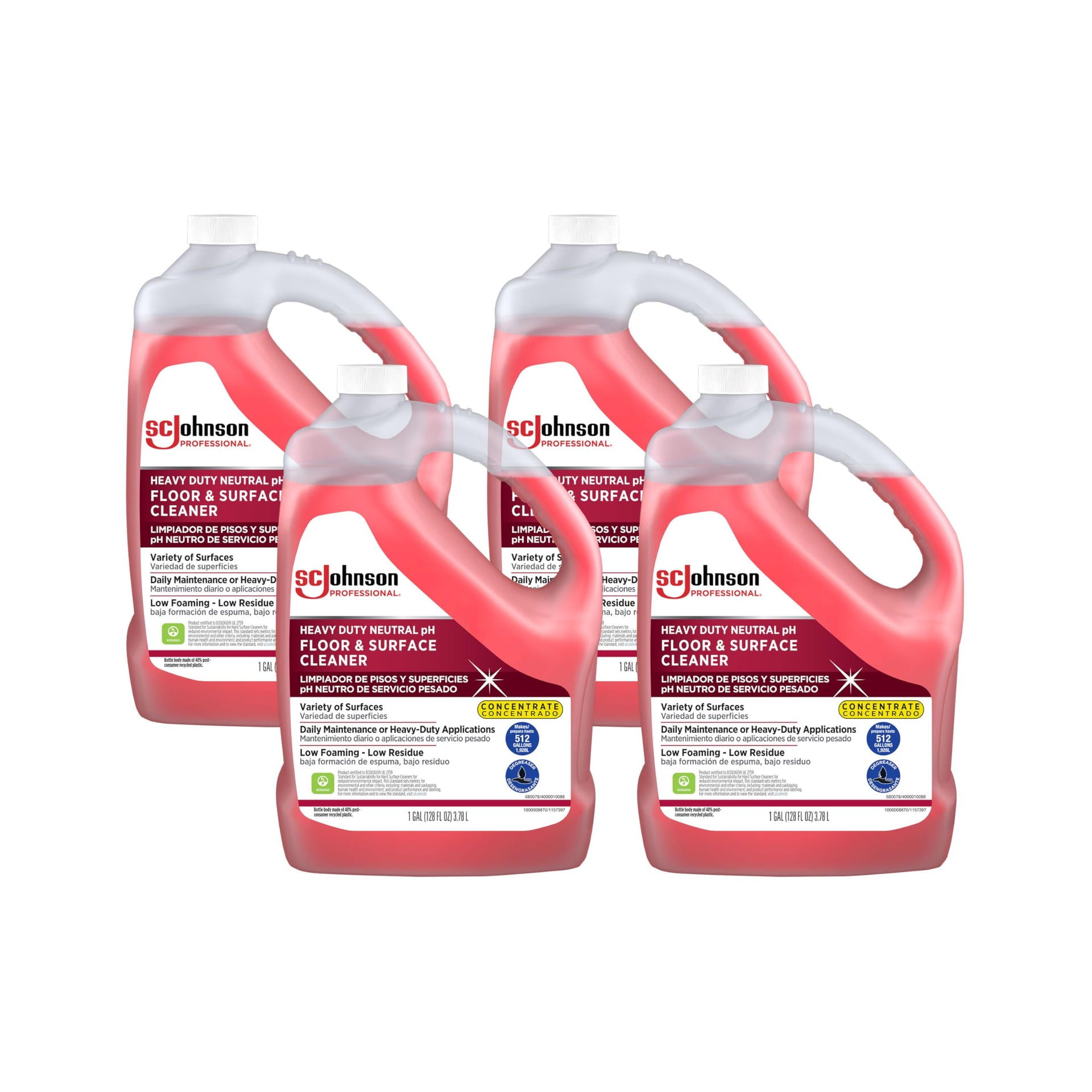 Heavy Duty Neutral Floor & Surface Cleaner 1 Gallon (512 Fl Oz)