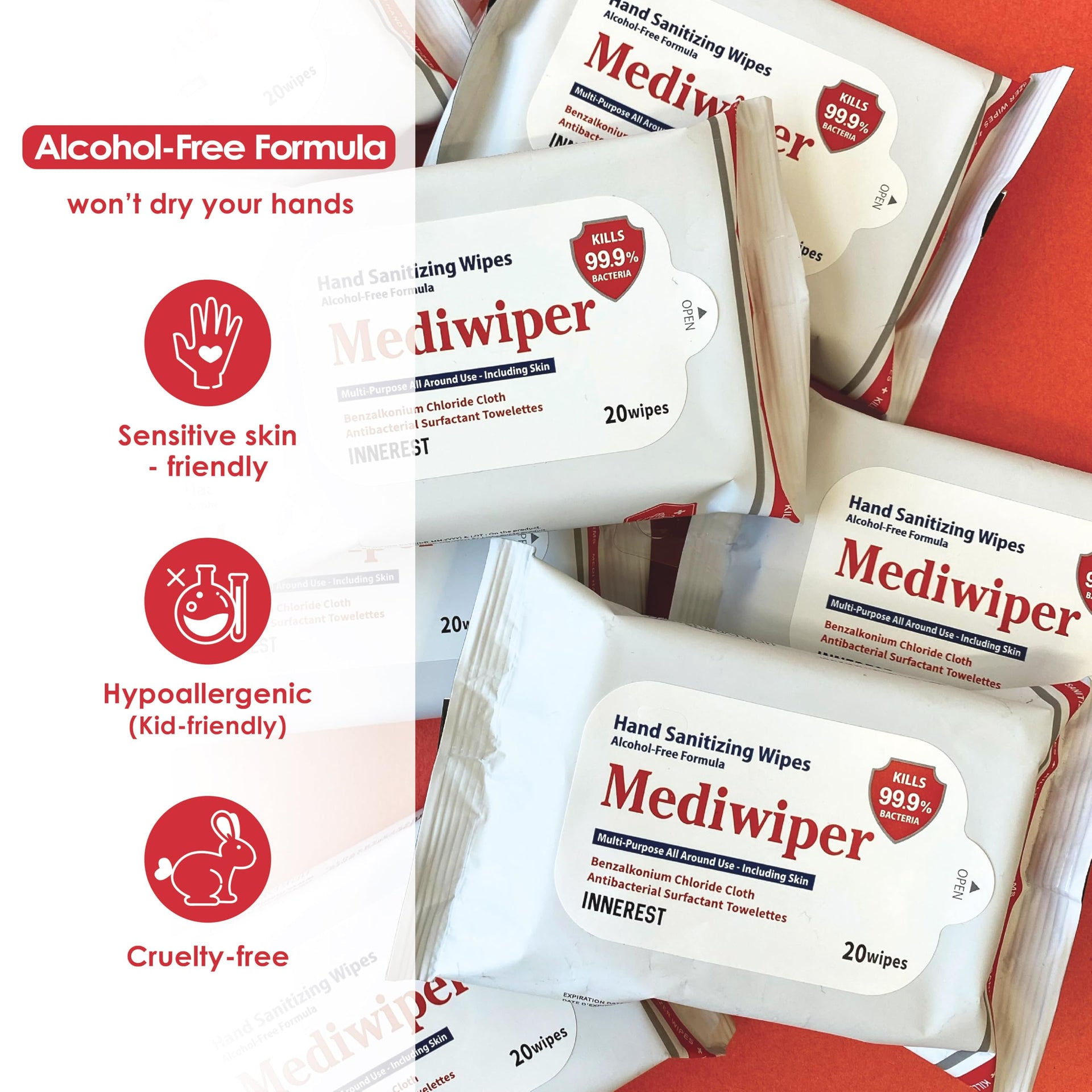 Mediwiper 160 Wipes (160 Count)