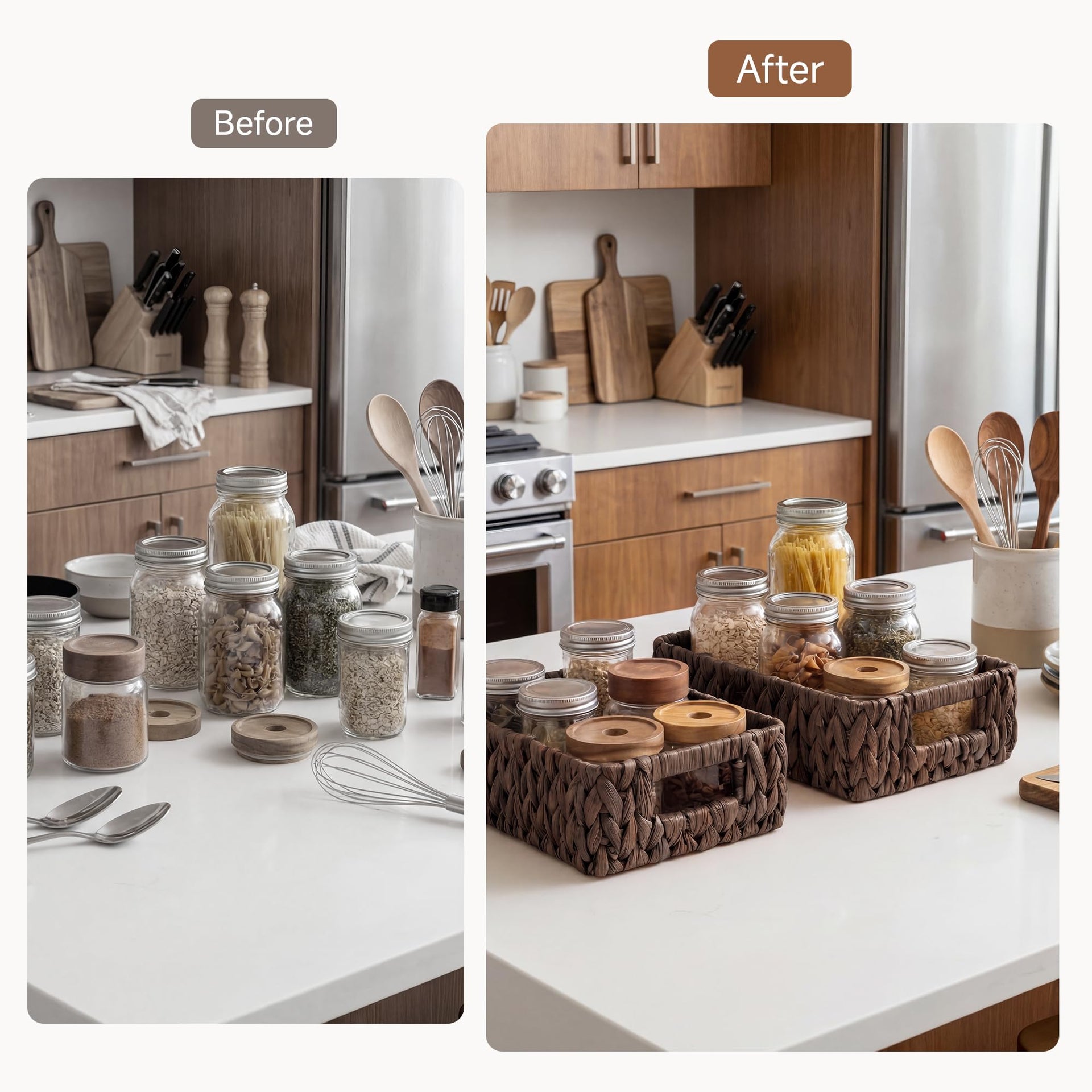 Wicker Baskets for Storage