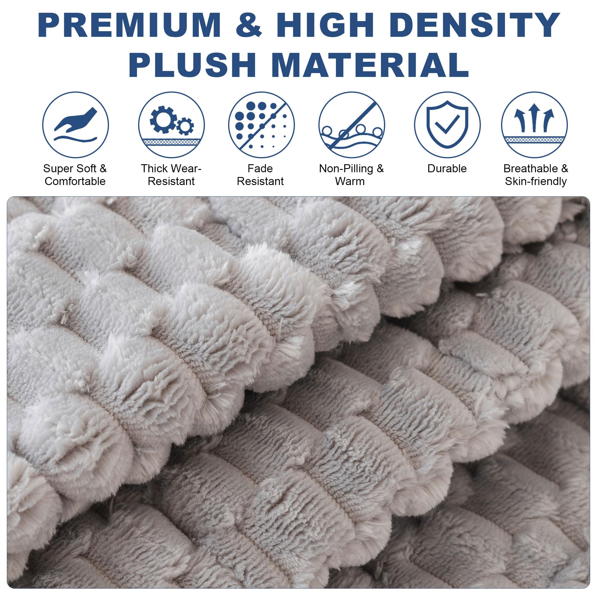 Couch Cover for Dogs Washable Non Slip Pet Couch Covers Sofa Protector (3 Count)