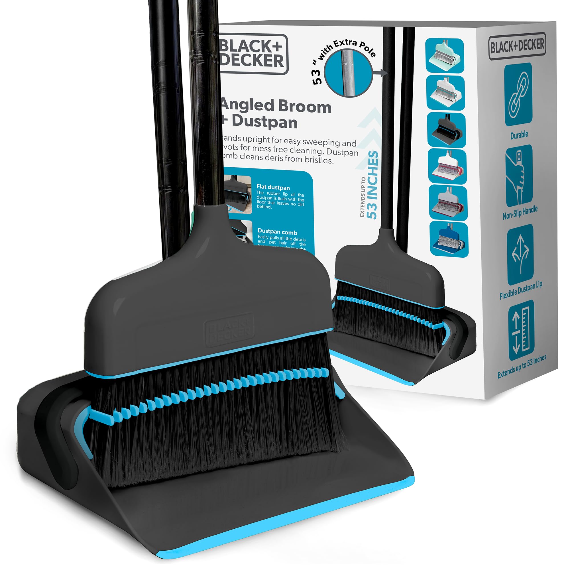 Butler Broom & Dustpan Set