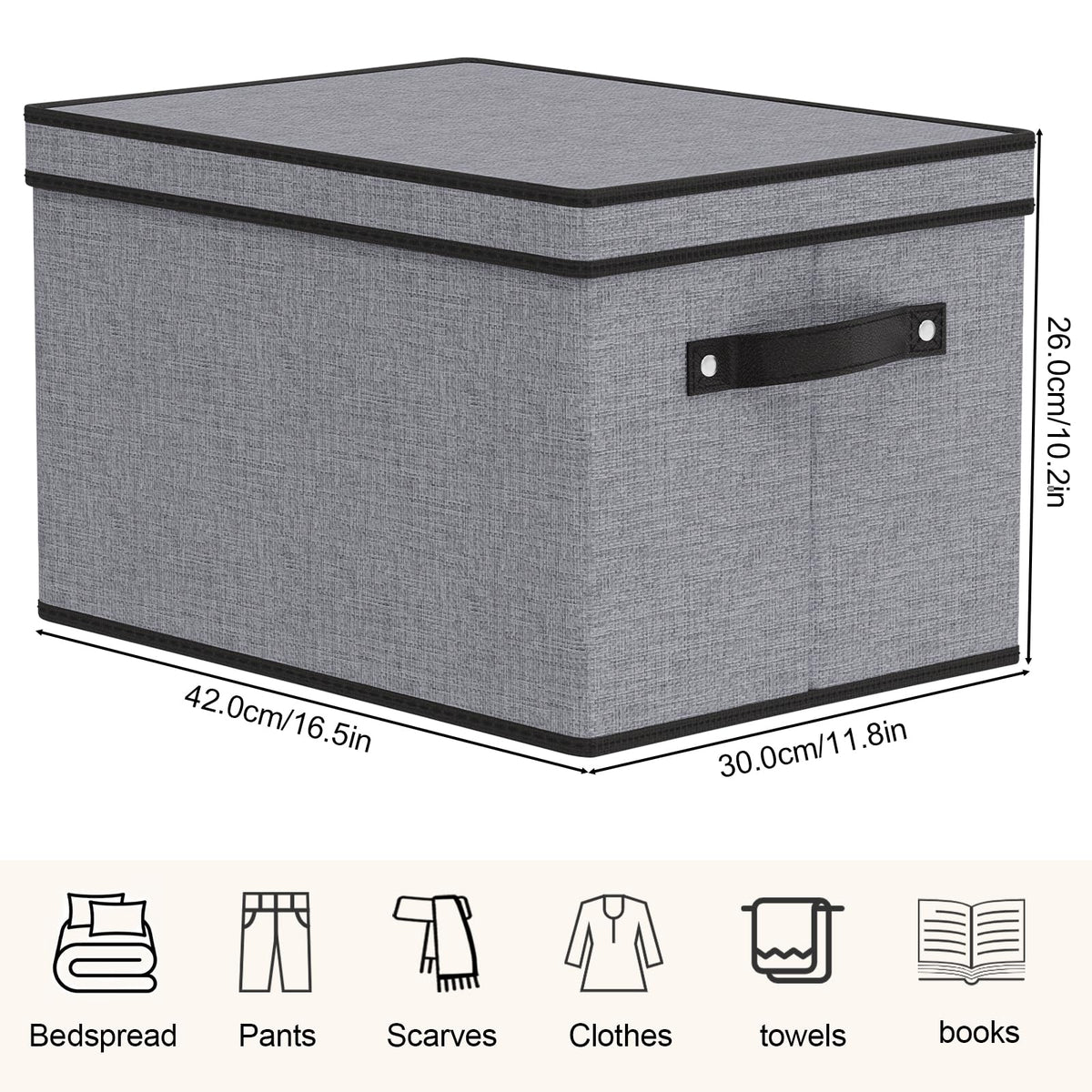 Storage Bin with Lid
