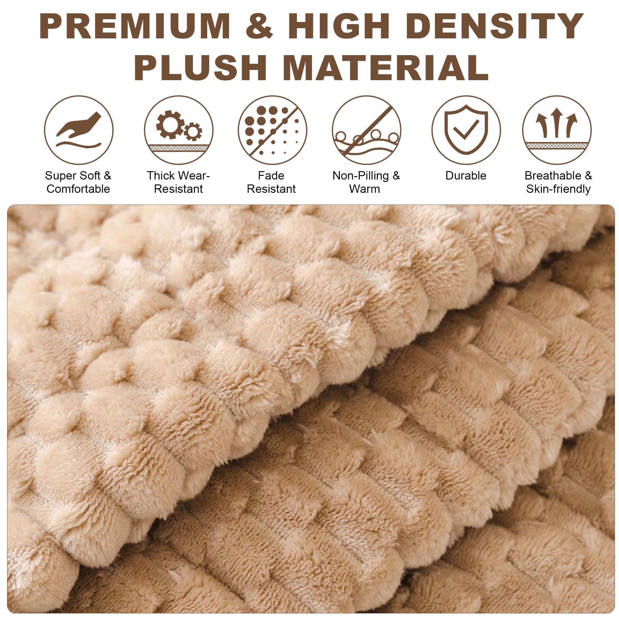 Couch Covers for Dogs Washable Non Slip Pet Couch Cover Protector (3 Count)
