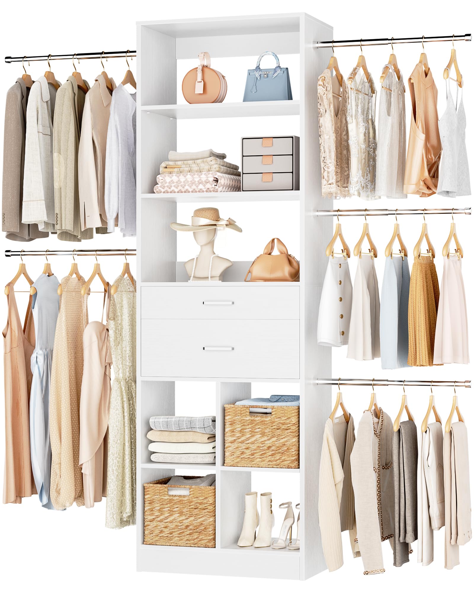 Small Closet System (6 Count)