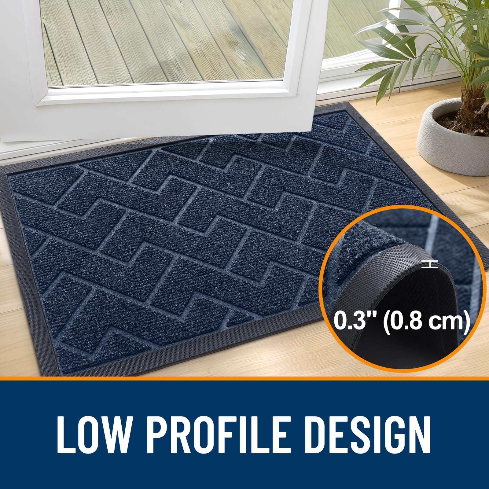Front Door Mat Outside 59x34