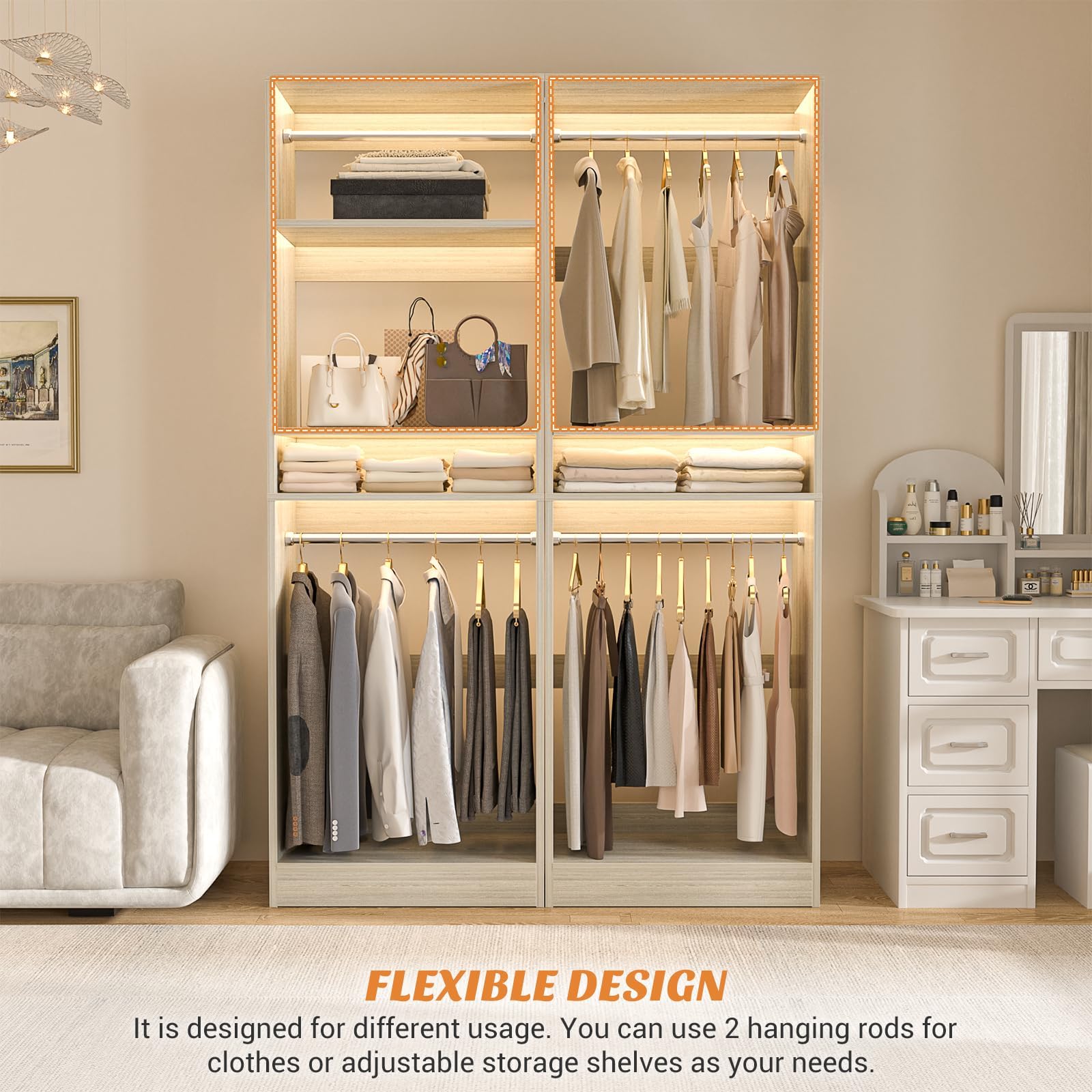 25” Closet System