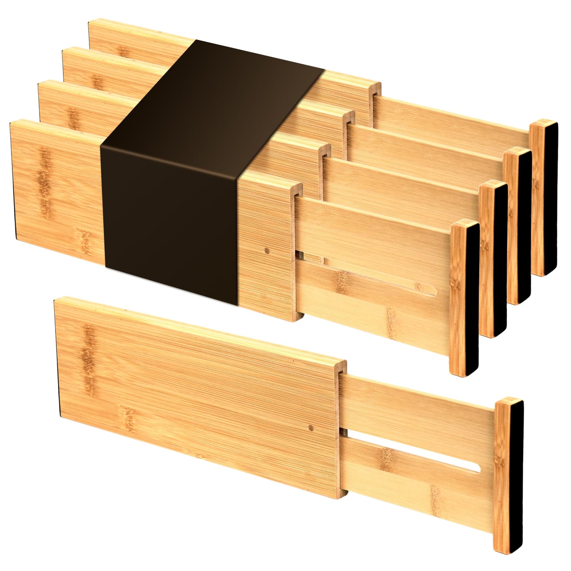 Bamboo Drawer Organizer