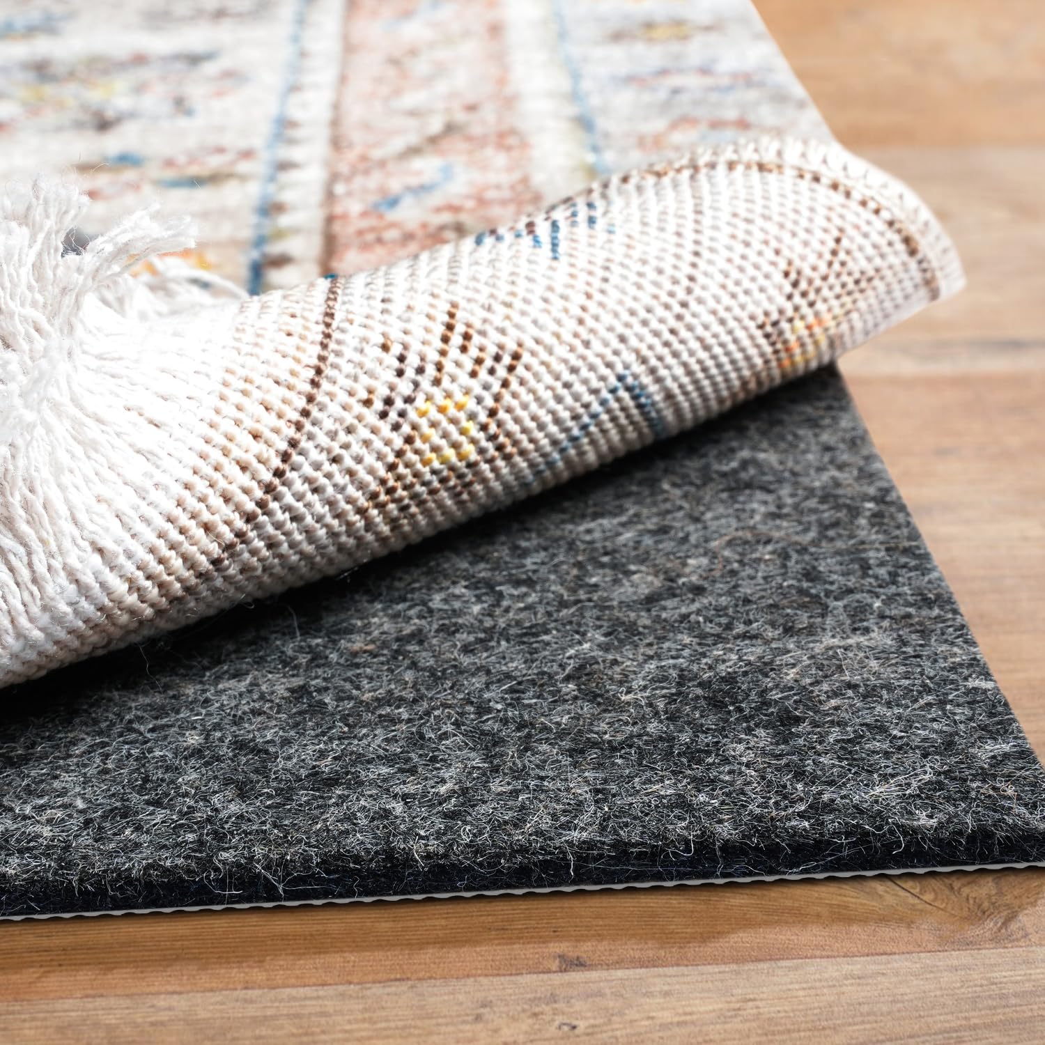 BAGAIL Felt and Natural Rubber Backing Rug Pads 1 (140 Sq Ft)