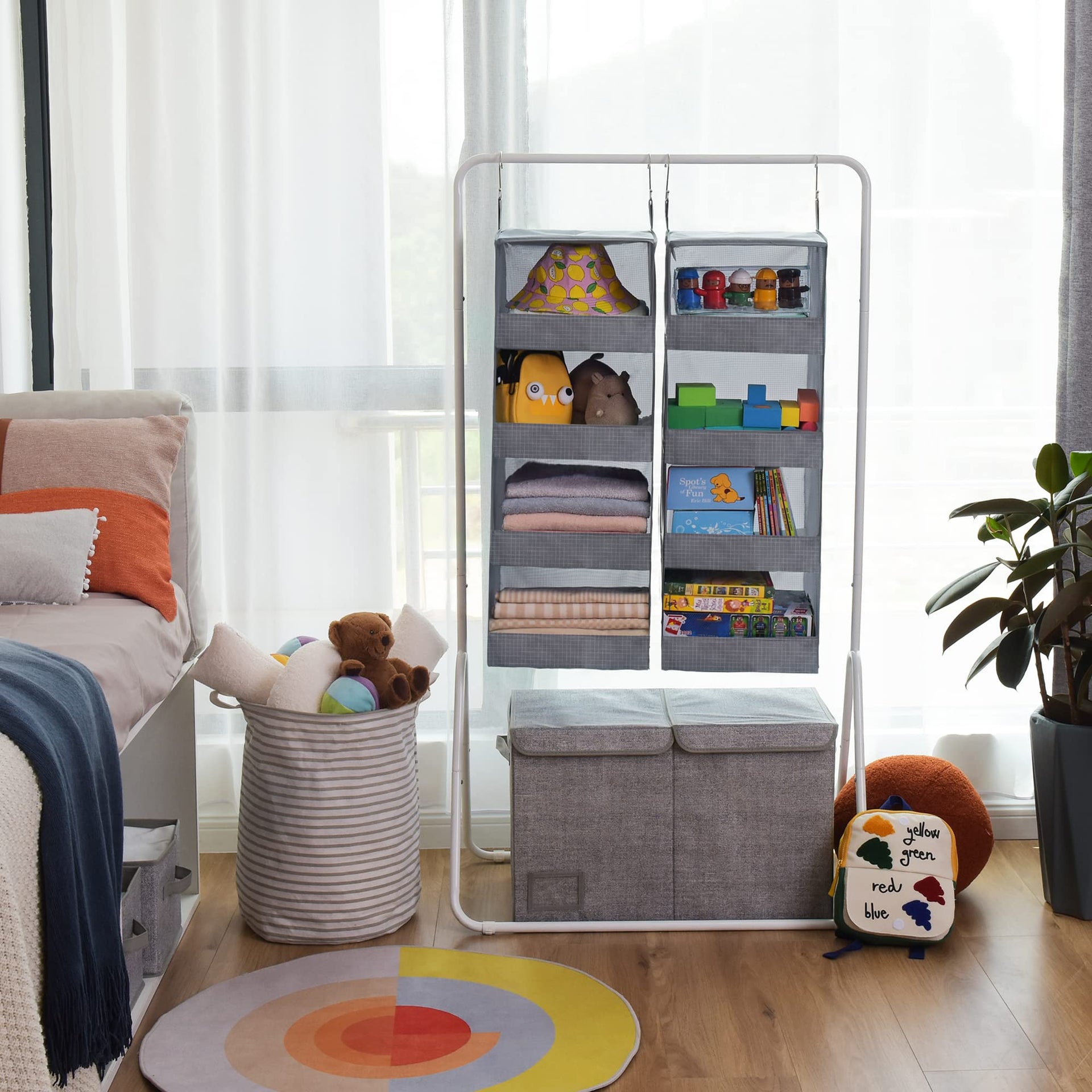 4 Shelf Hanging Closet Organizer (2 Count)