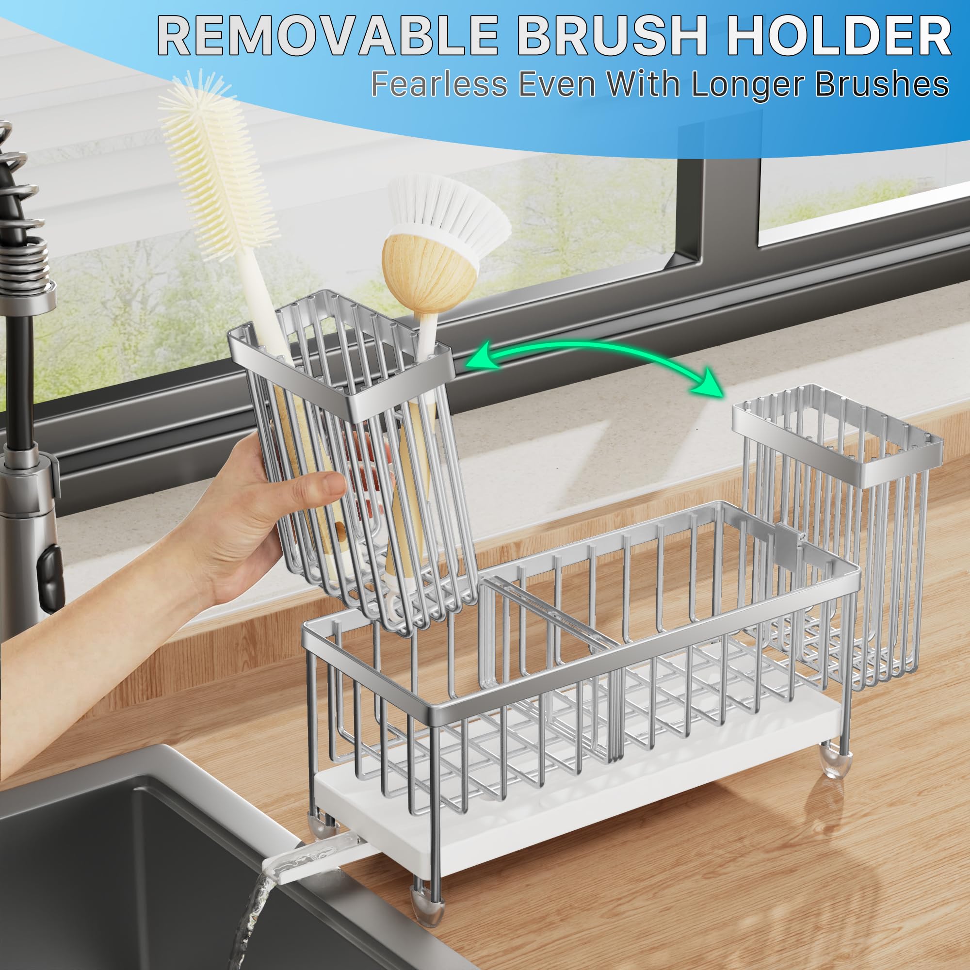 Sponge Holder for Kitchen Sink