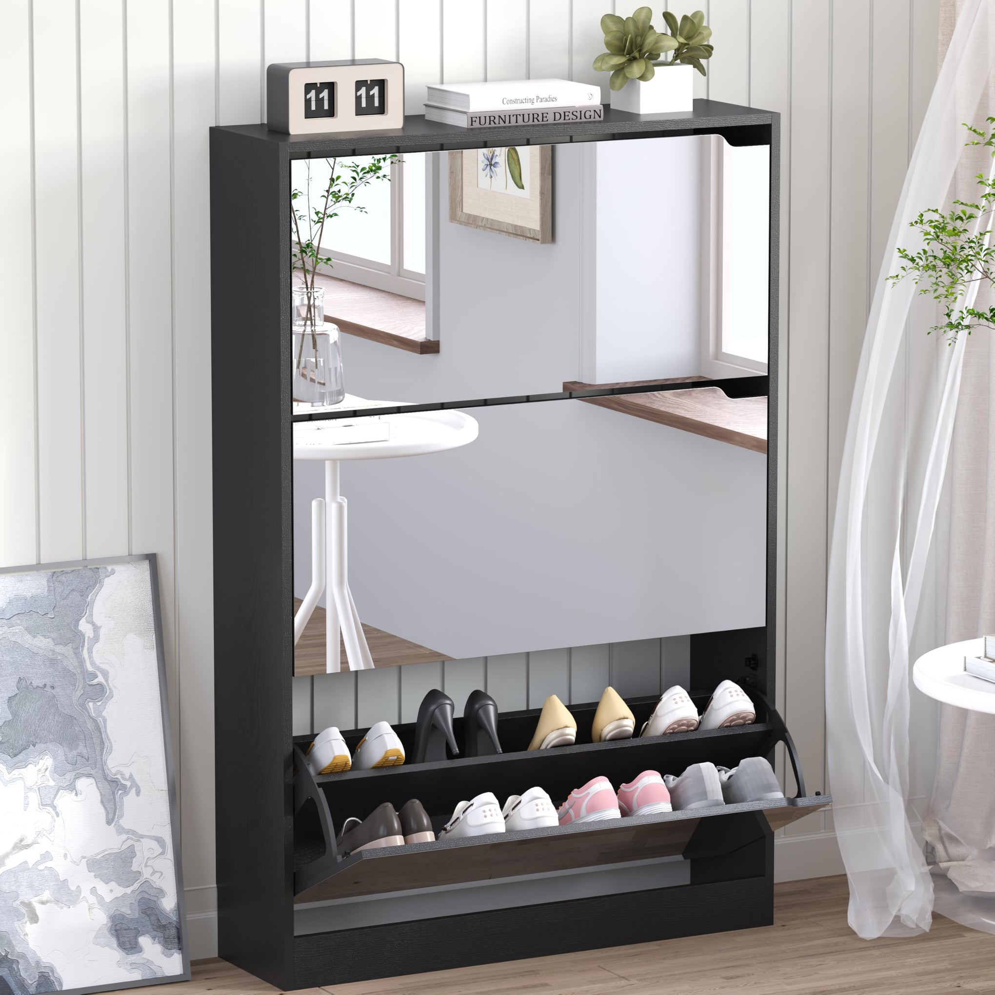 Shoe Cabinet with 3