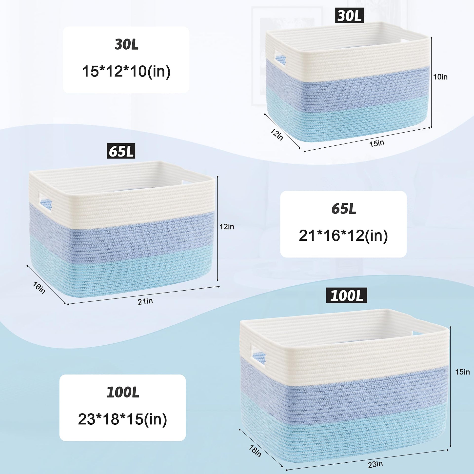 Blanket Basket - ModHome Supplies
