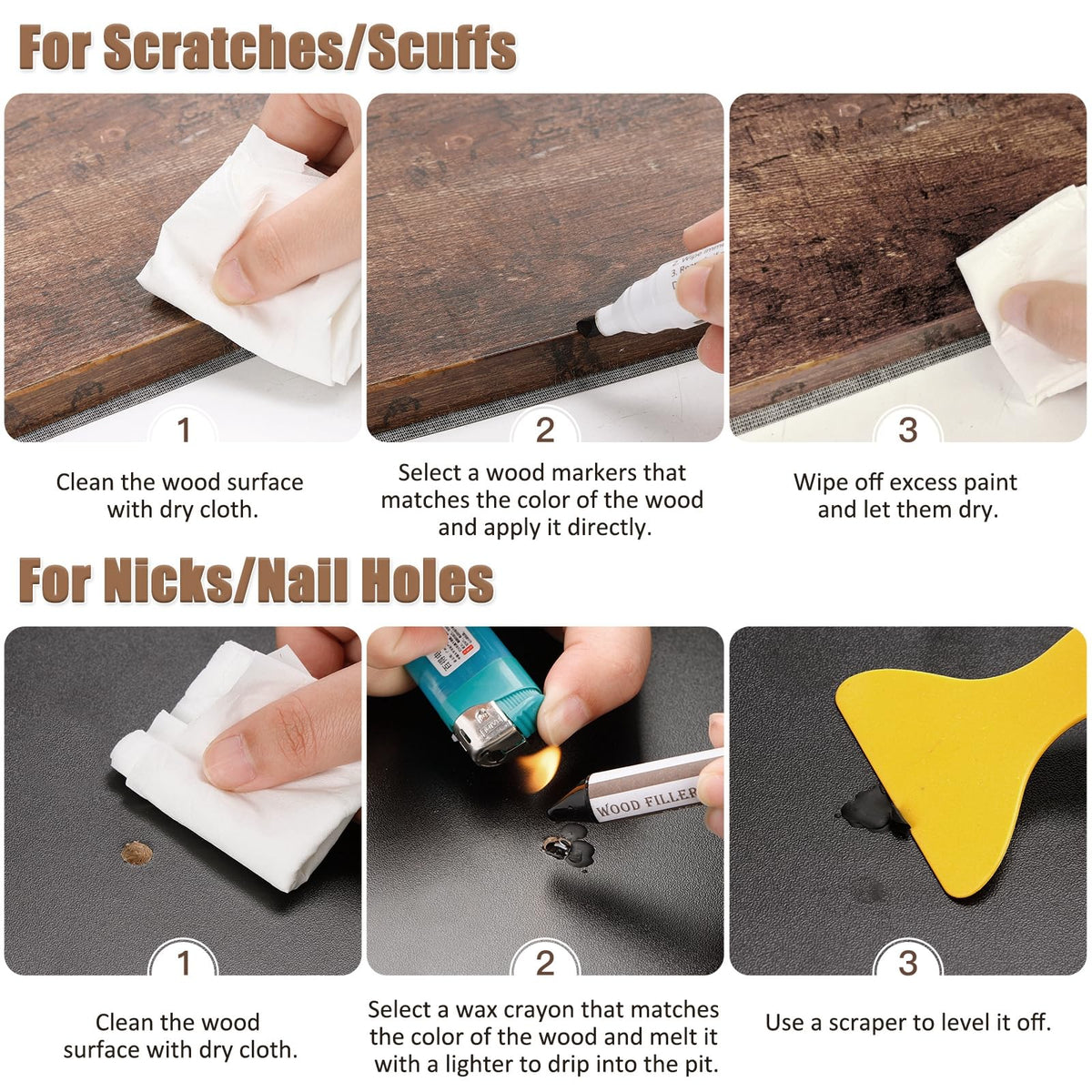 Furniture Repair Kit (3 Count)