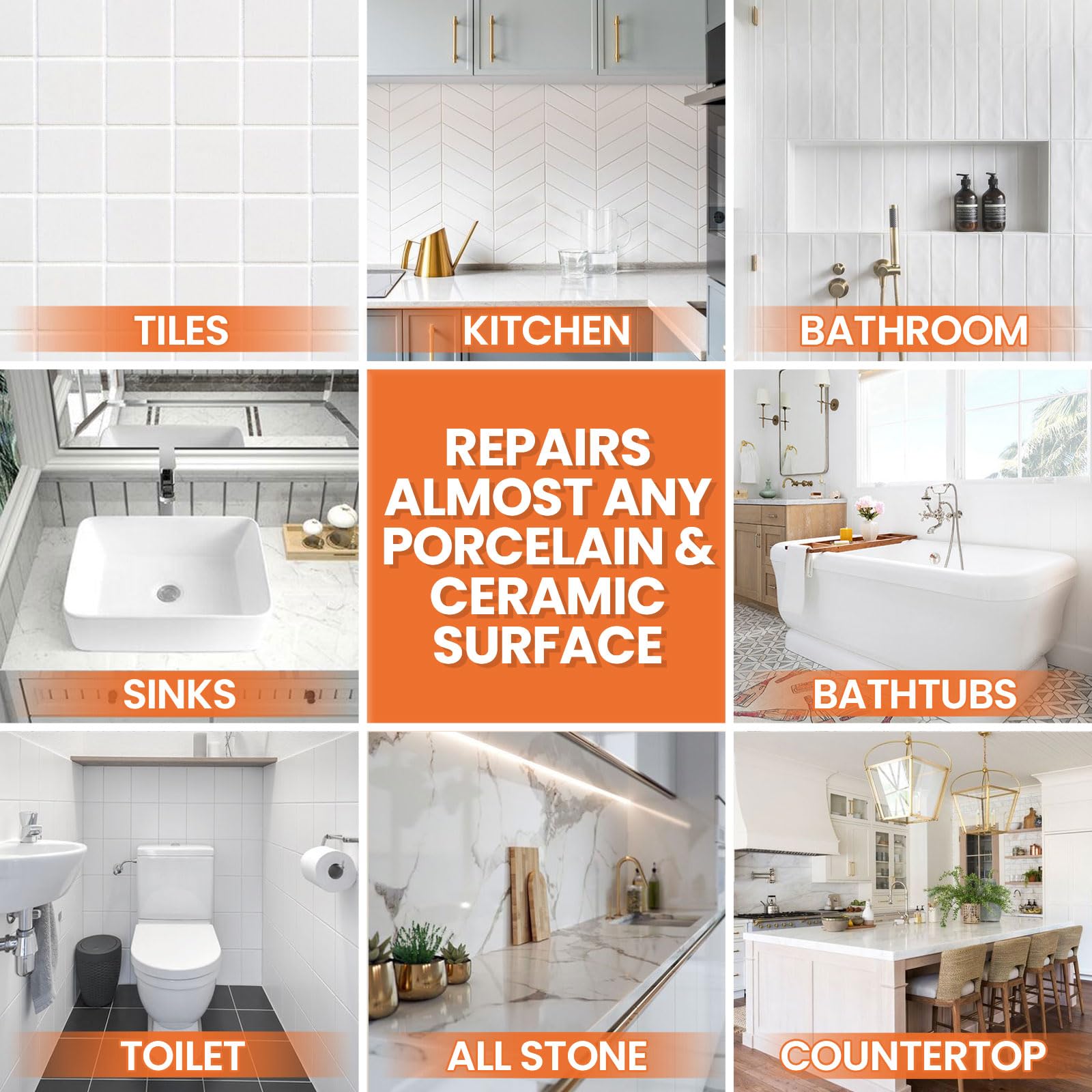 Tile Repair Kit Pure White