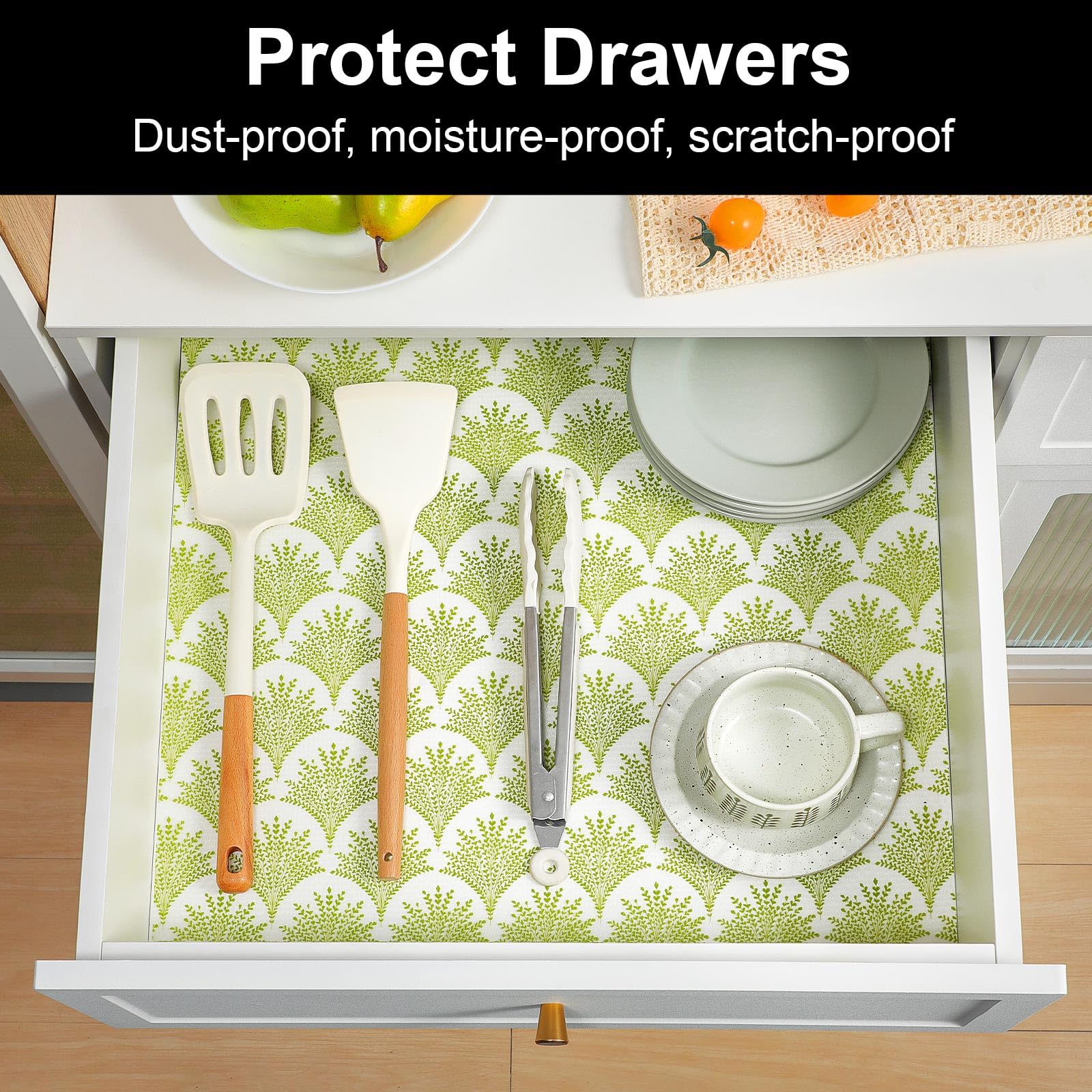 Shelf Liners for Kitchen Cabinets
