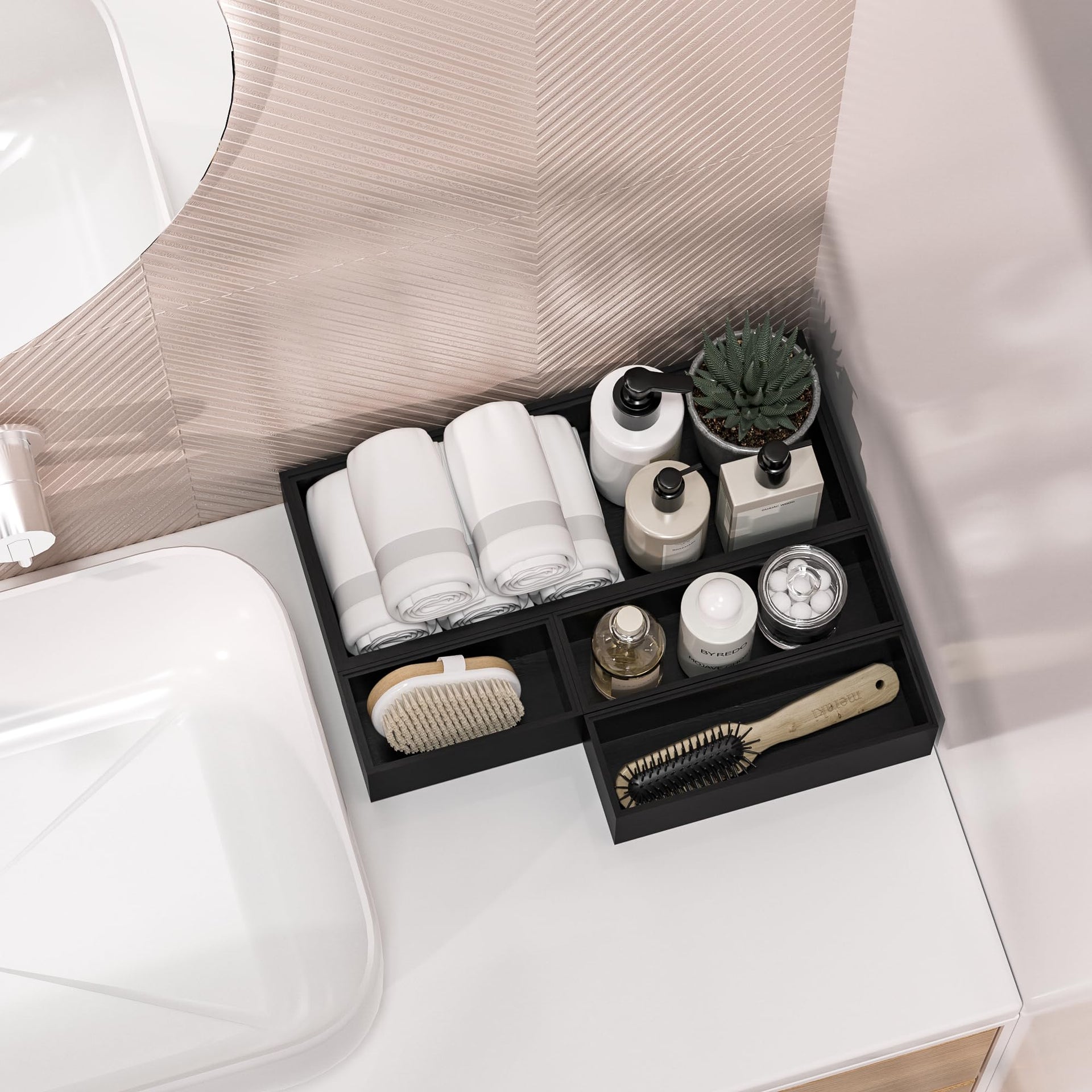 Kitchen Drawer Organizer Bins (2 Count)