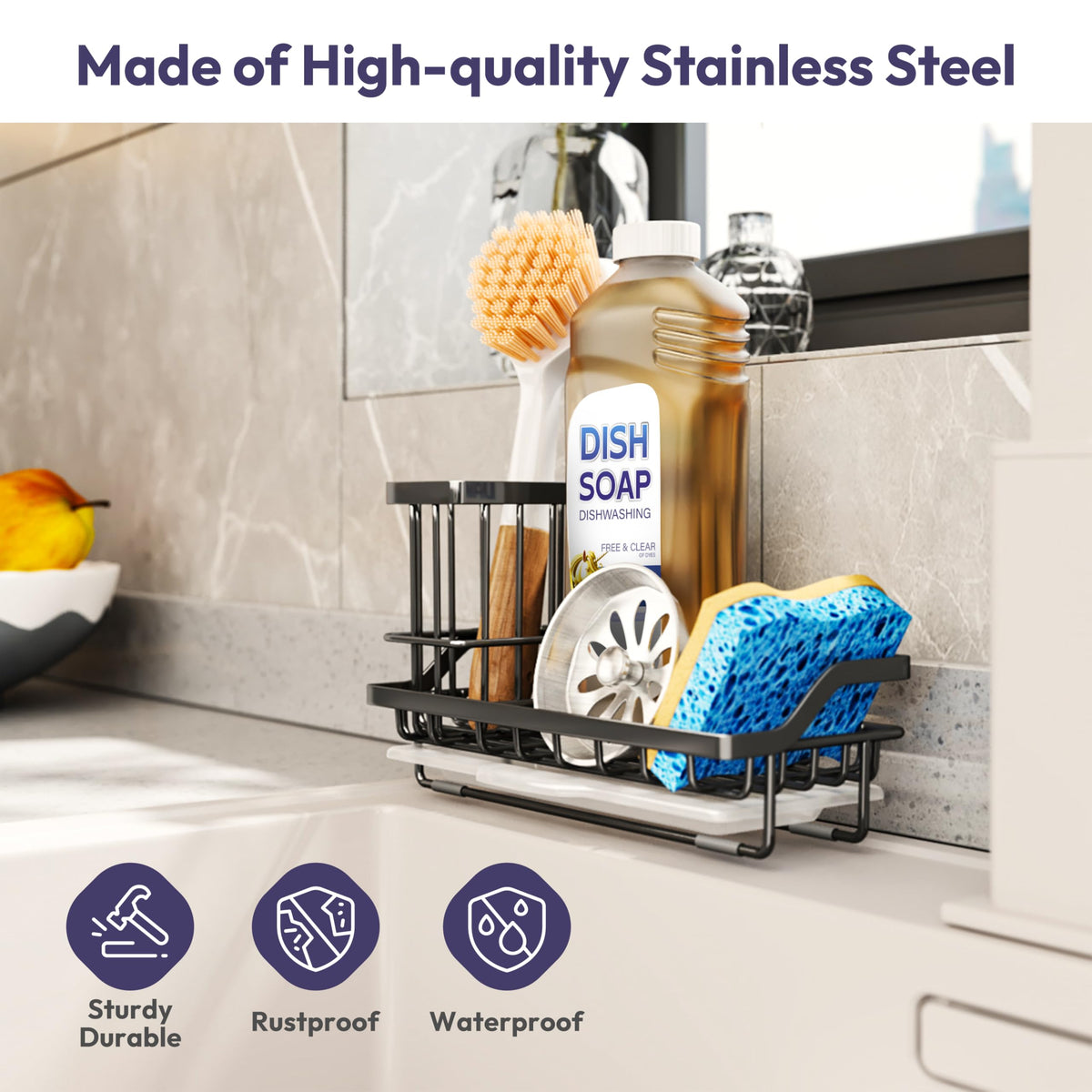 Sink Caddy Sponge Holder
