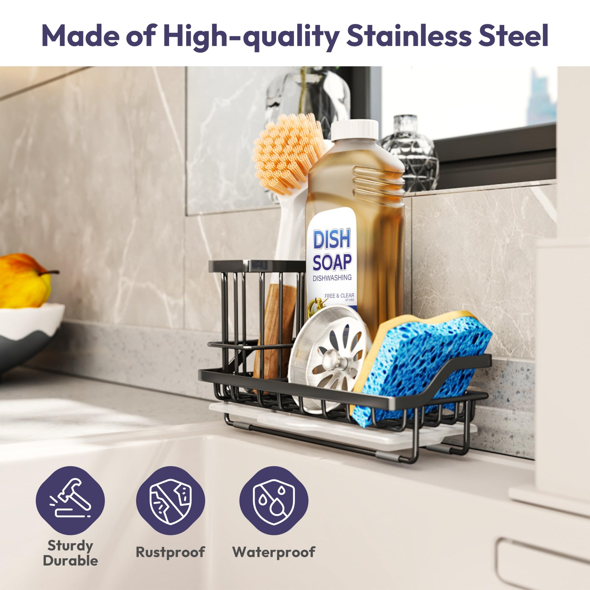 Sink Caddy Sponge Holder