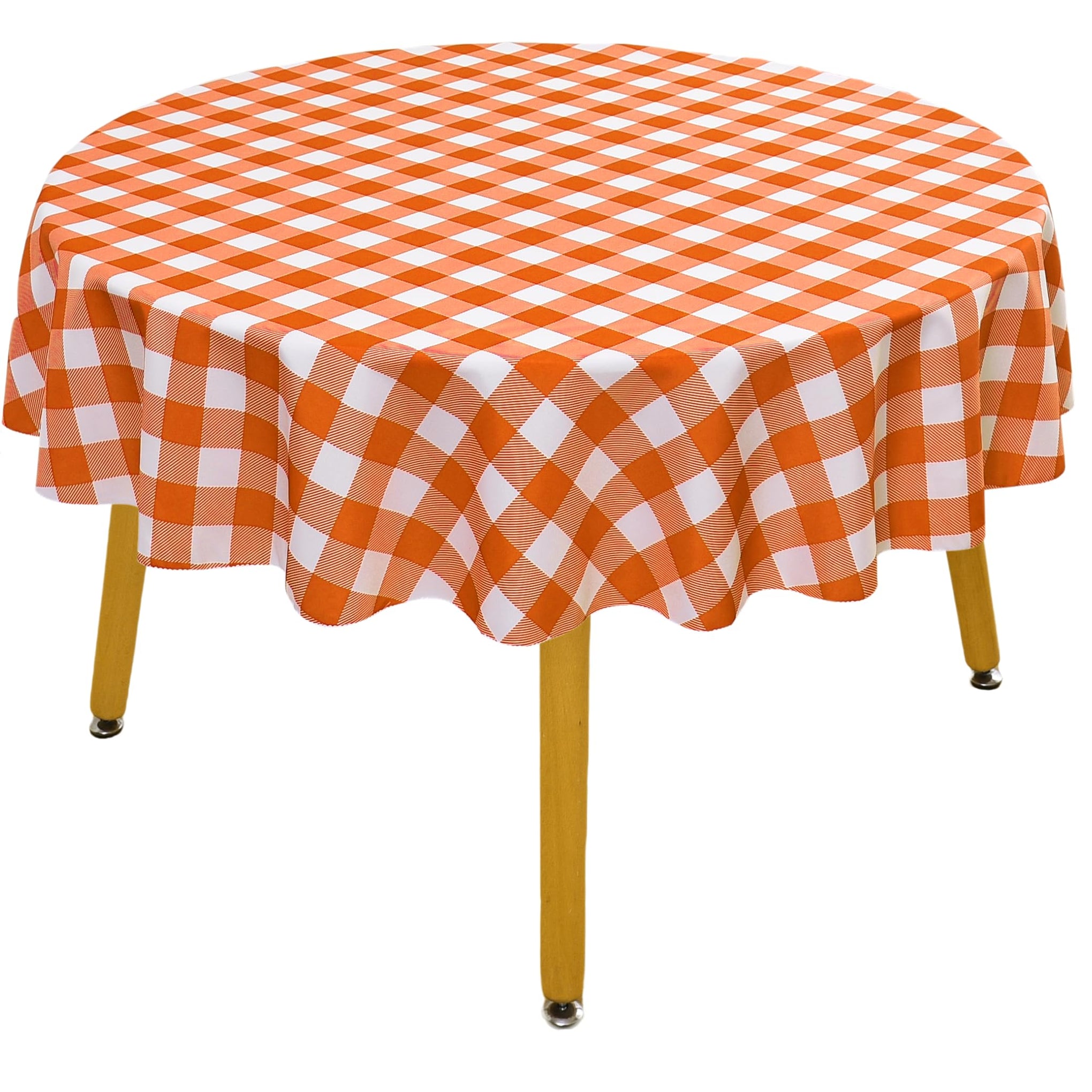 Waterproof Plaid Tablecloth Fabric
