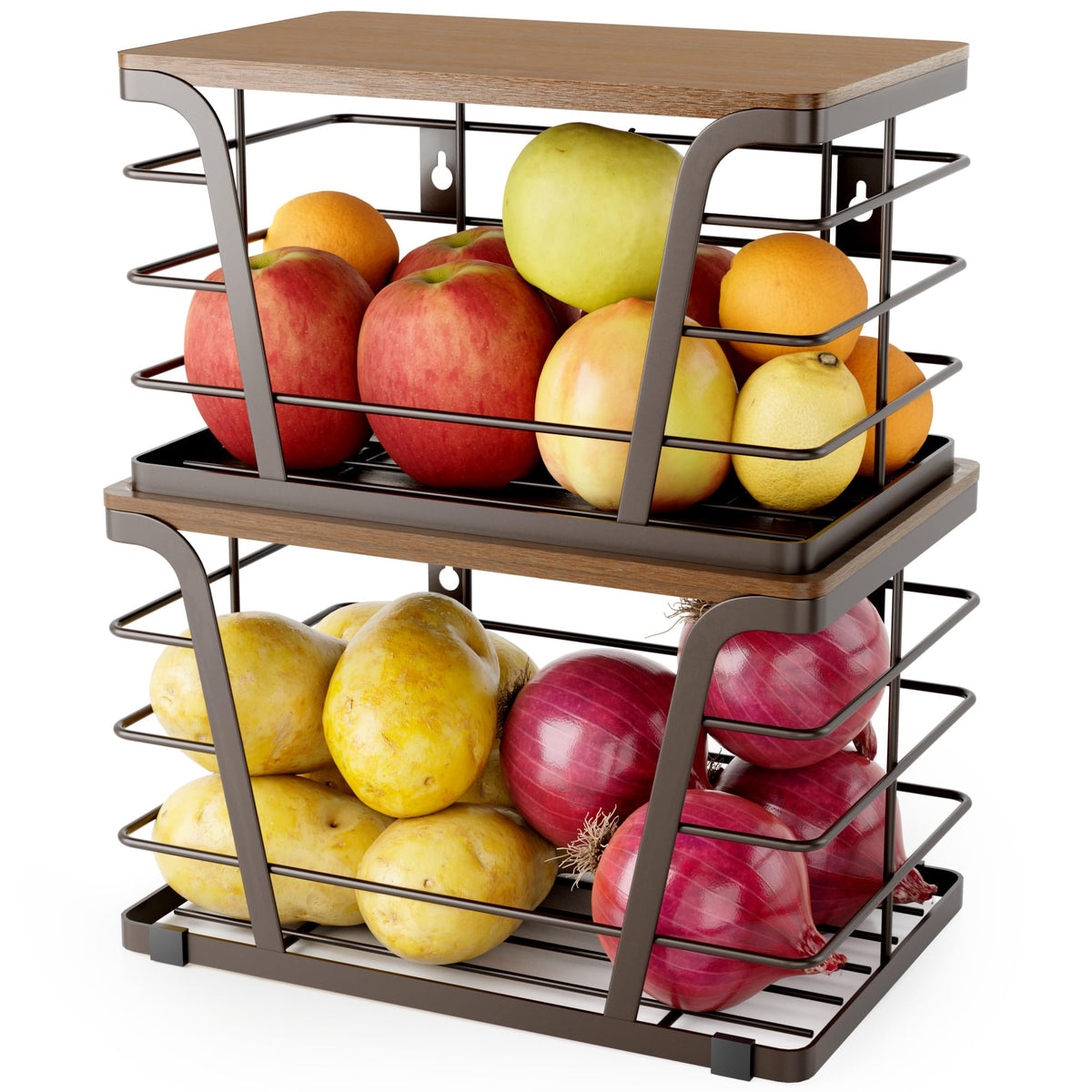 Extra Large 2 Pack Potato and Onion Storage Bins