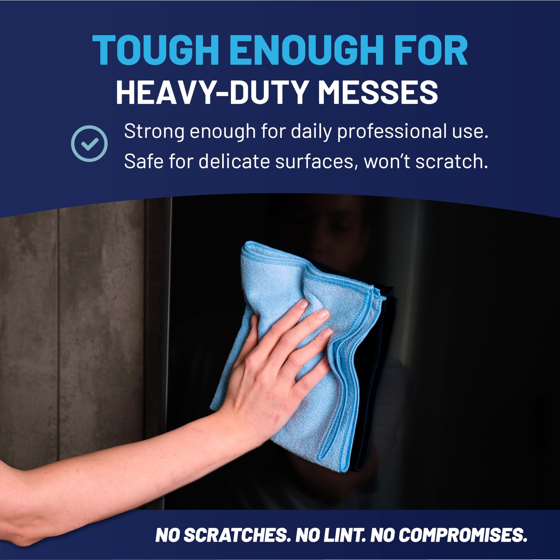 MW Pro Microfiber Cleaning Cloth (12 Count)