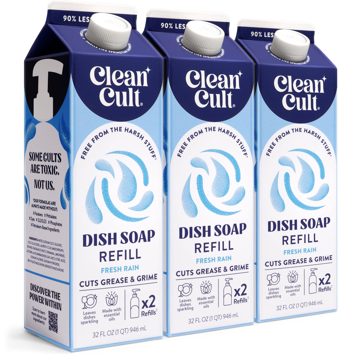 Dish Soap Liquid Refill (96 Fl Oz)