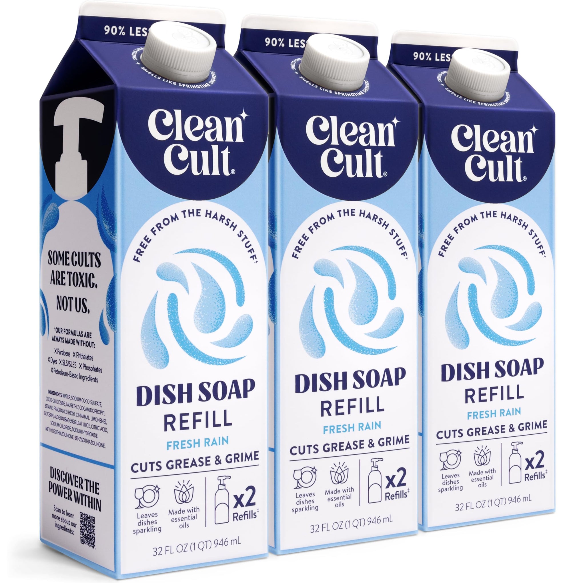 Dish Soap Liquid Refill (96 Fl Oz)